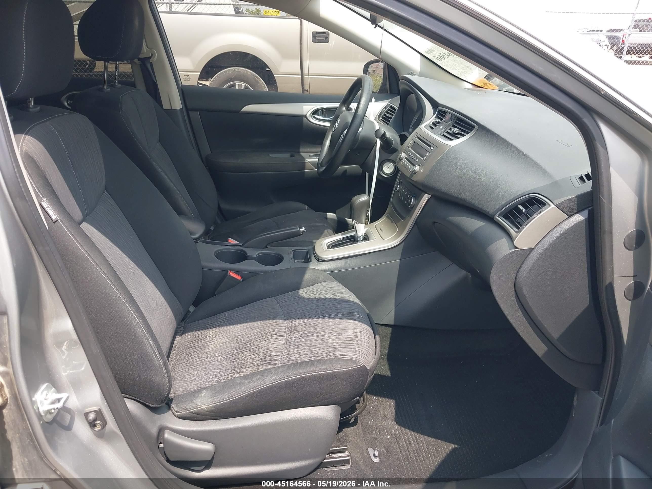 2014 Nissan Sentra Sv Серый vin: 3N1AB7AP4EY255205