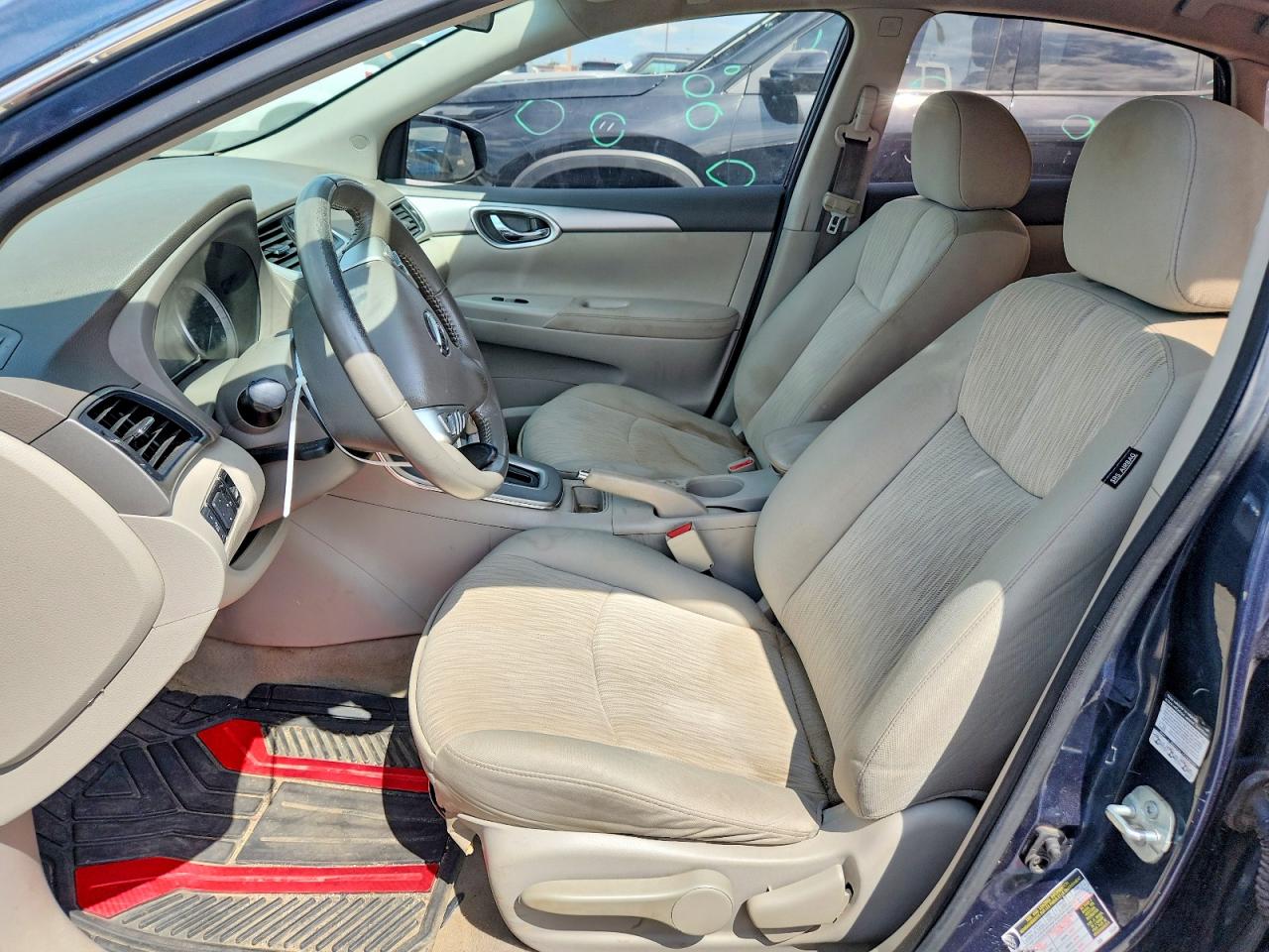 2014 Nissan Sentra Sv Gray vin: 3N1AB7AP4EY261182