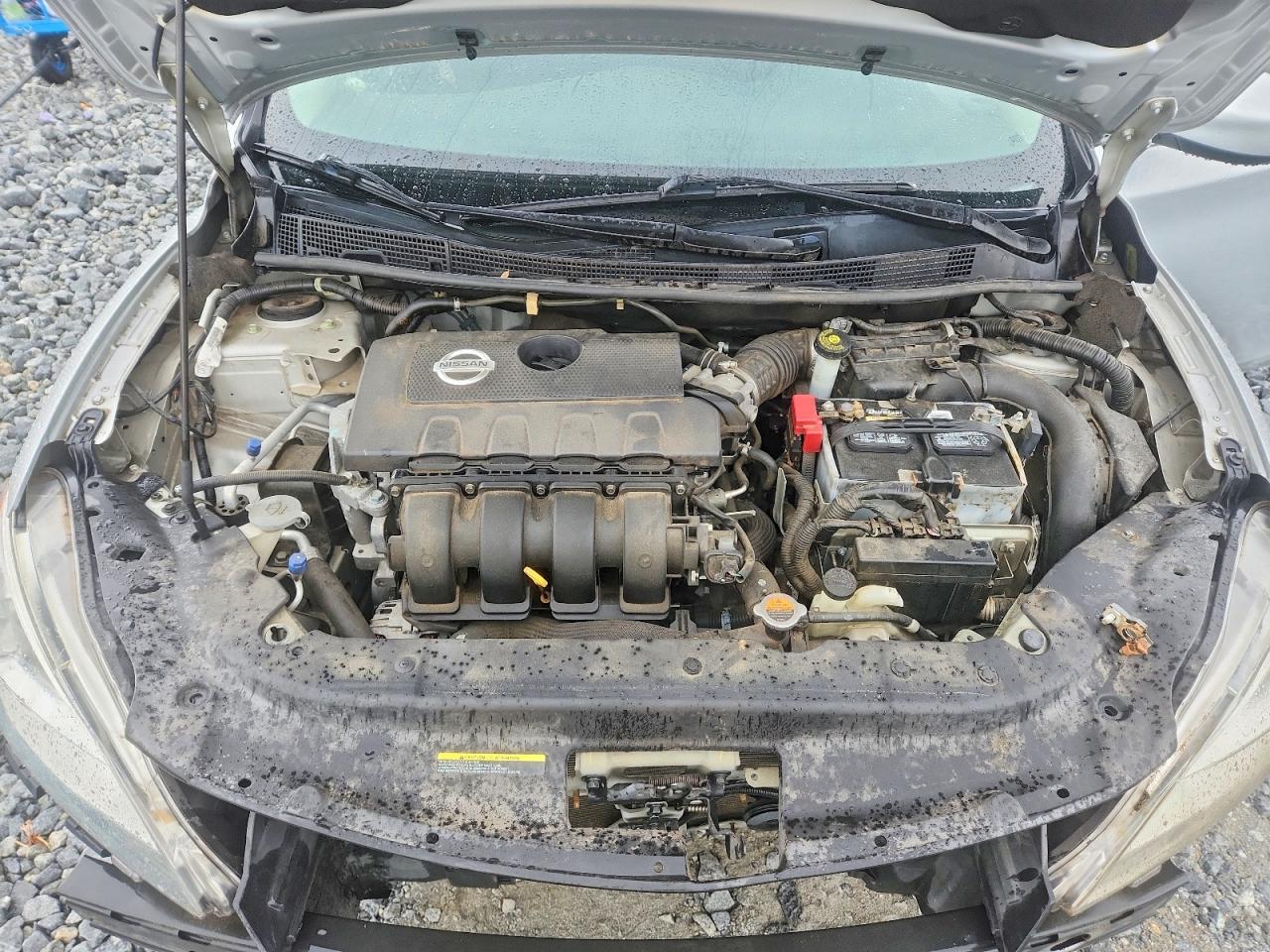 2014 Nissan Sentra Sv Silver vin: 3N1AB7AP4EY263093