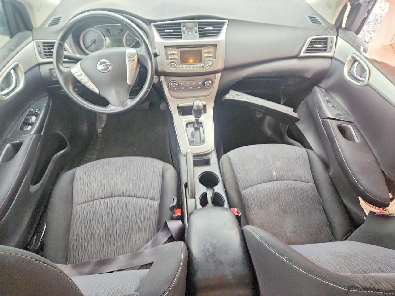 2014 Nissan Sentra Sv Silver vin: 3N1AB7AP4EY263093