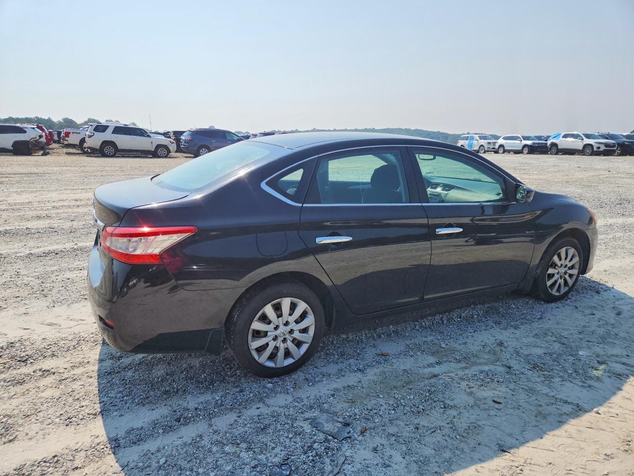 2014 Nissan Sentra S Black vin: 3N1AB7AP4EY264261