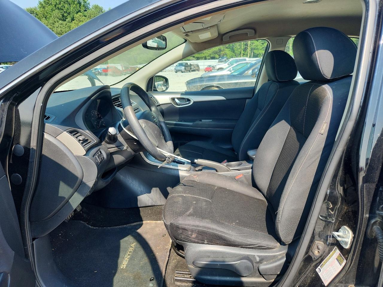 2014 Nissan Sentra S Black vin: 3N1AB7AP4EY264261