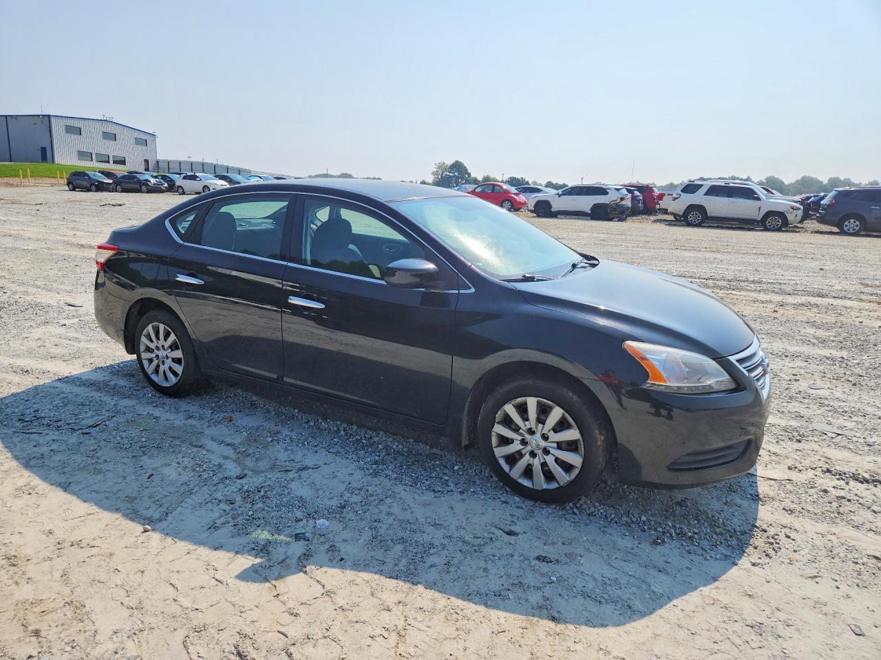 2014 Nissan Sentra S Black vin: 3N1AB7AP4EY264261
