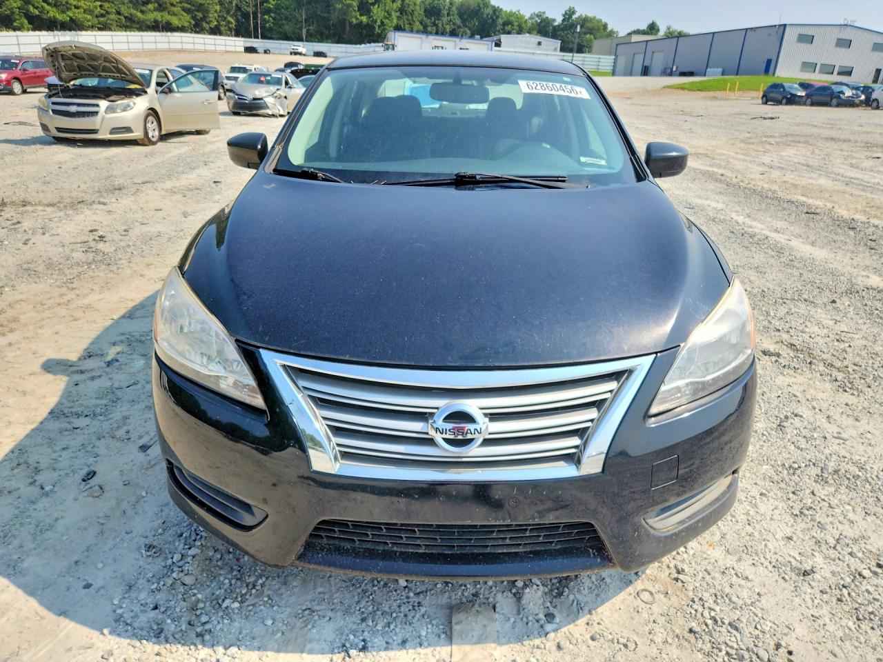 2014 Nissan Sentra S Black vin: 3N1AB7AP4EY264261