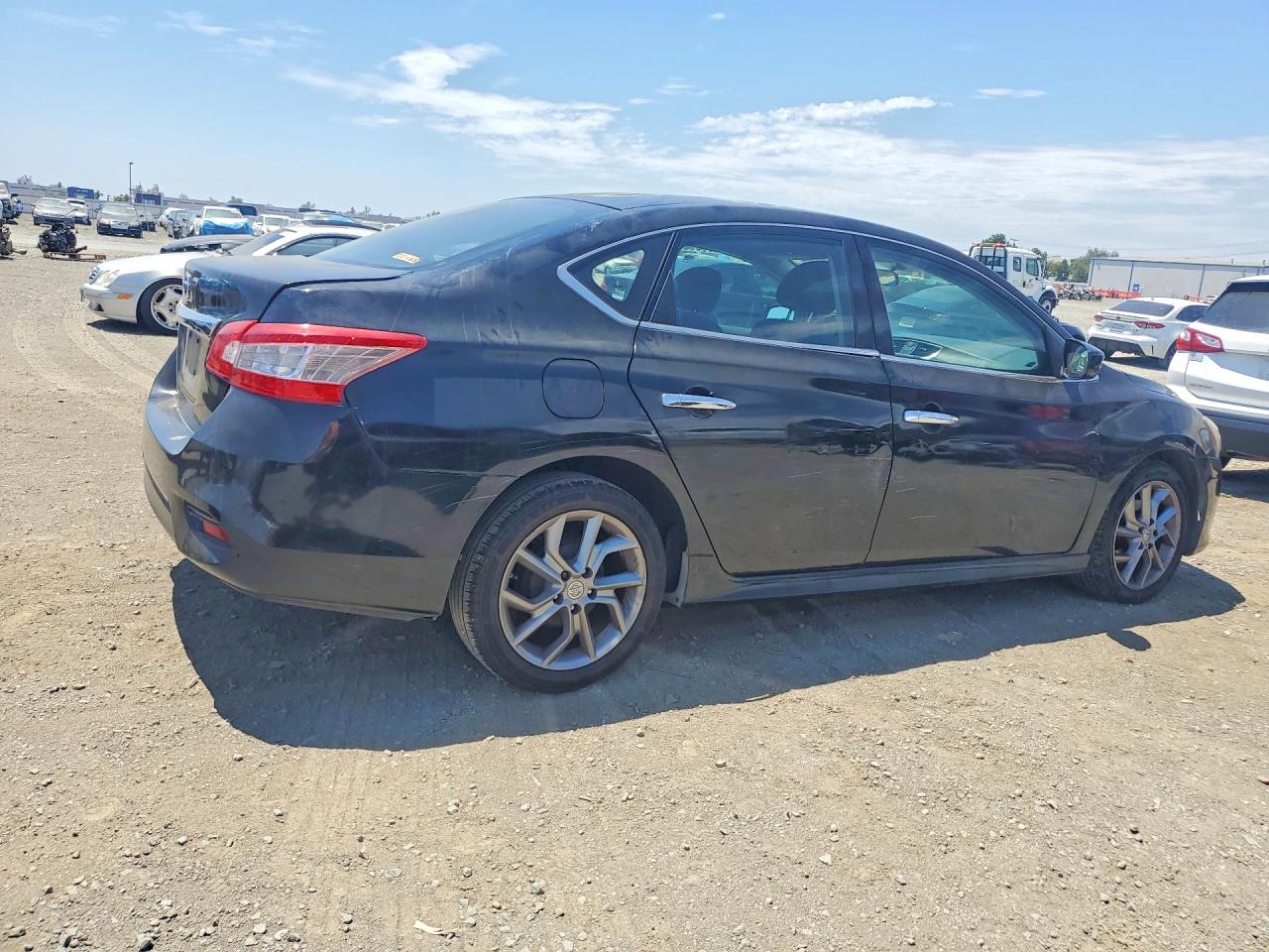 2014 Nissan Sentra Sr Black vin: 3N1AB7AP4EY273686