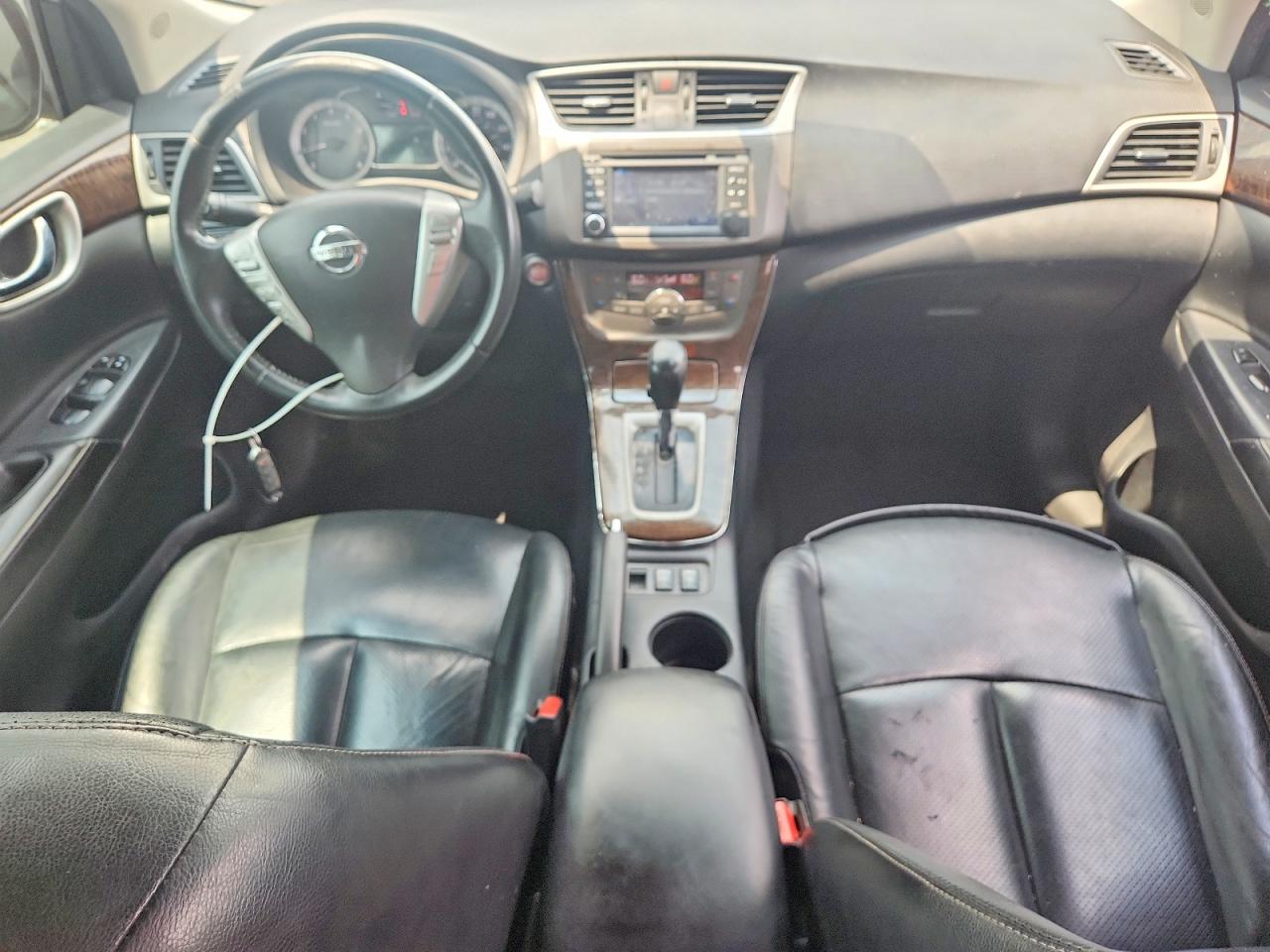 2014 Nissan Sentra Sl White vin: 3N1AB7AP4EY277687