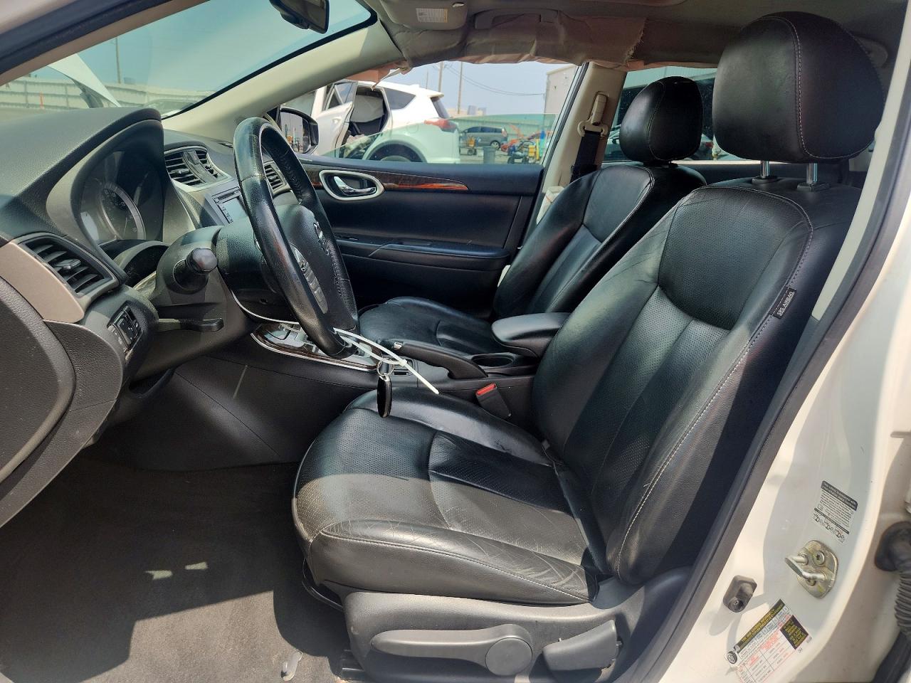 2014 Nissan Sentra Sl White vin: 3N1AB7AP4EY277687