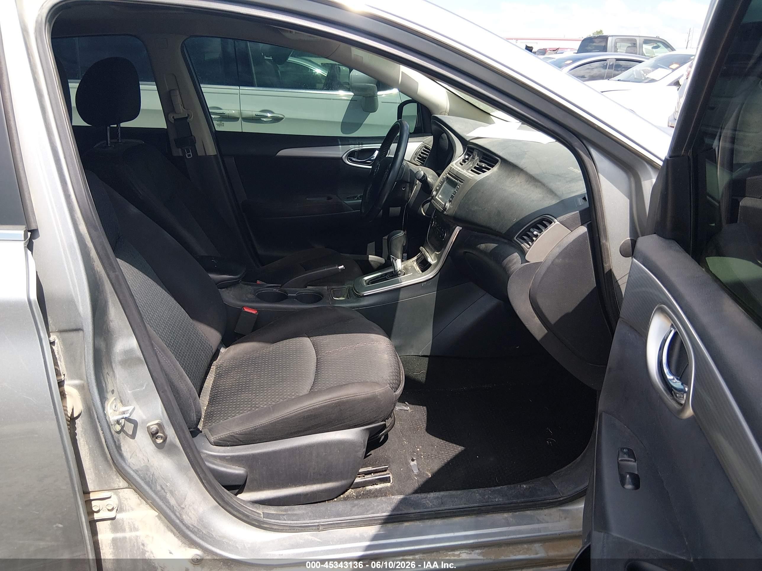 2014 Nissan Sentra Sr Gray vin: 3N1AB7AP4EY284414