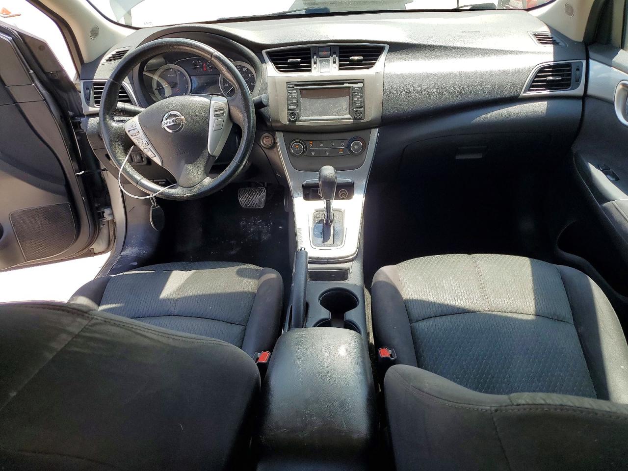 2014 Nissan Sentra Sr Silver vin: 3N1AB7AP4EY288382