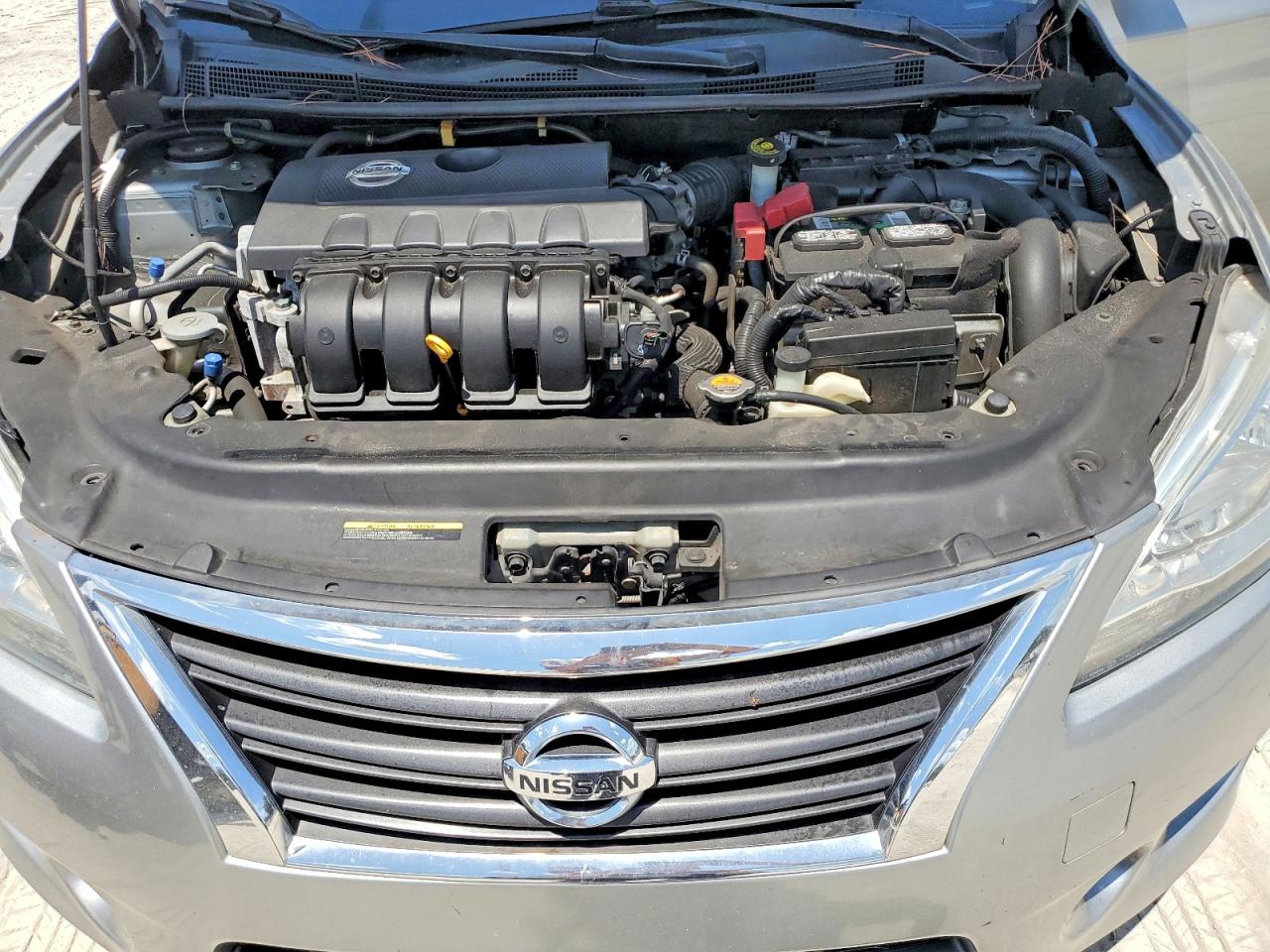 2014 Nissan Sentra Sr Silver vin: 3N1AB7AP4EY288382
