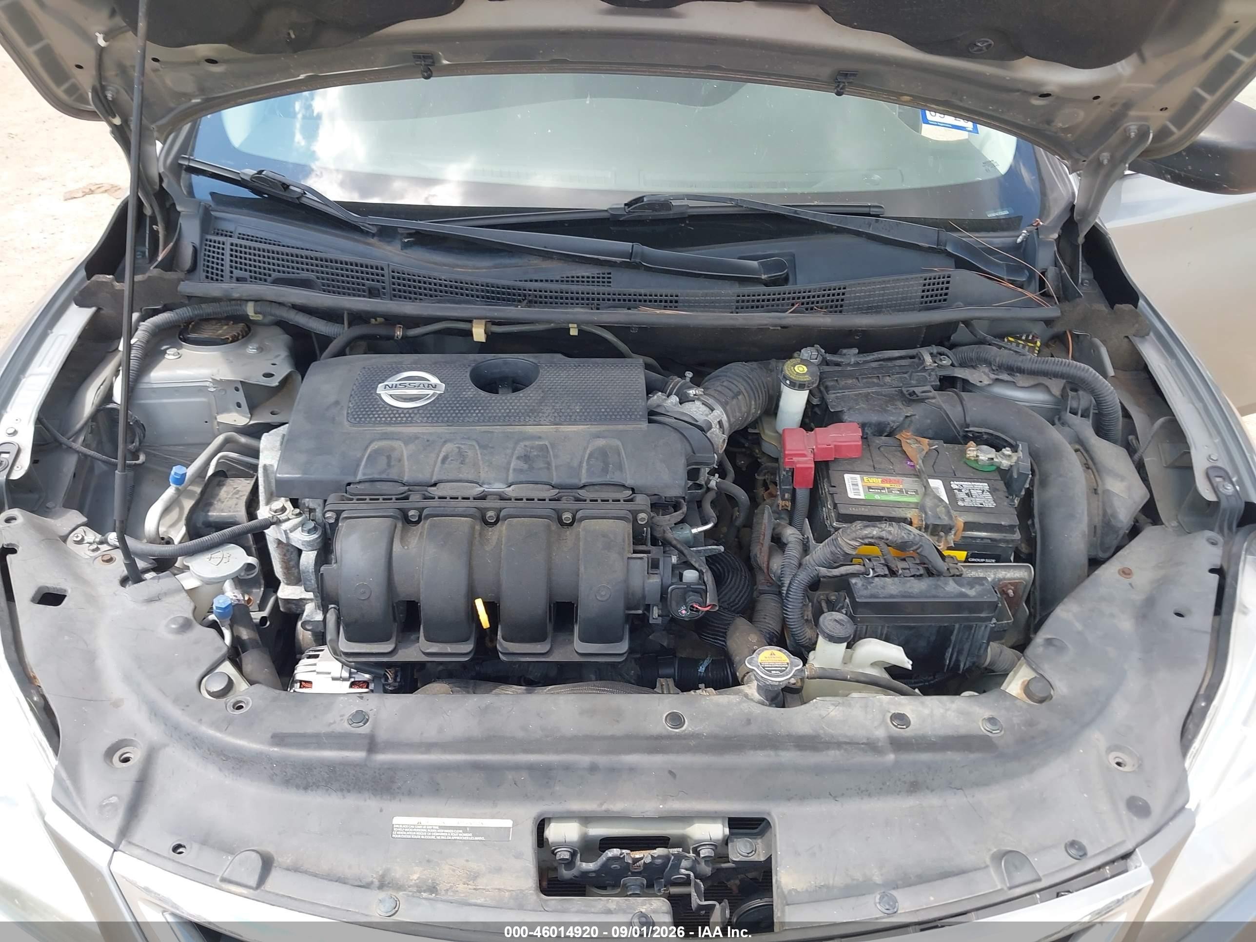 2014 Nissan Sentra Sr Silver vin: 3N1AB7AP4EY292805