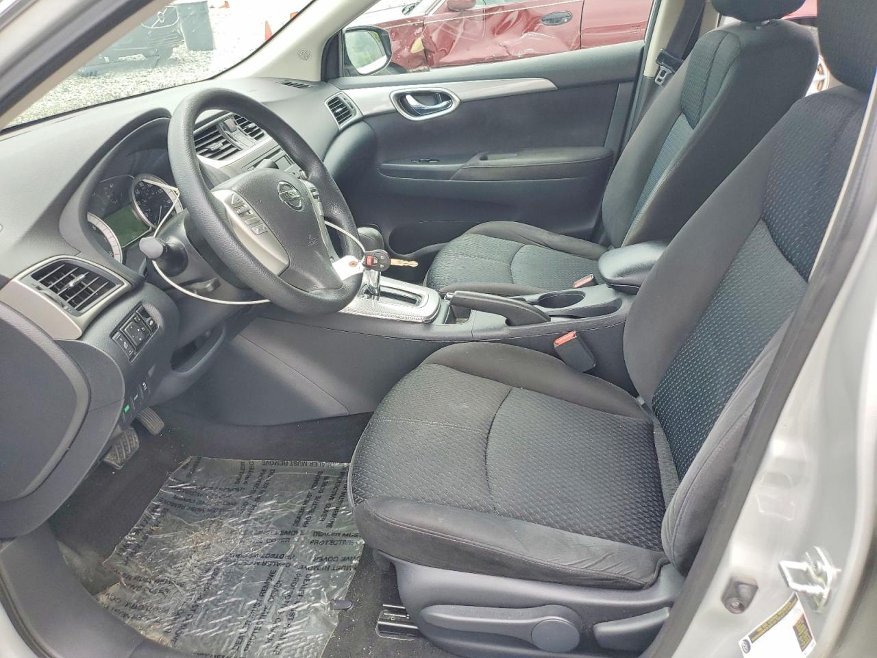 2014 Nissan Sentra Sr Silver vin: 3N1AB7AP4EY295901