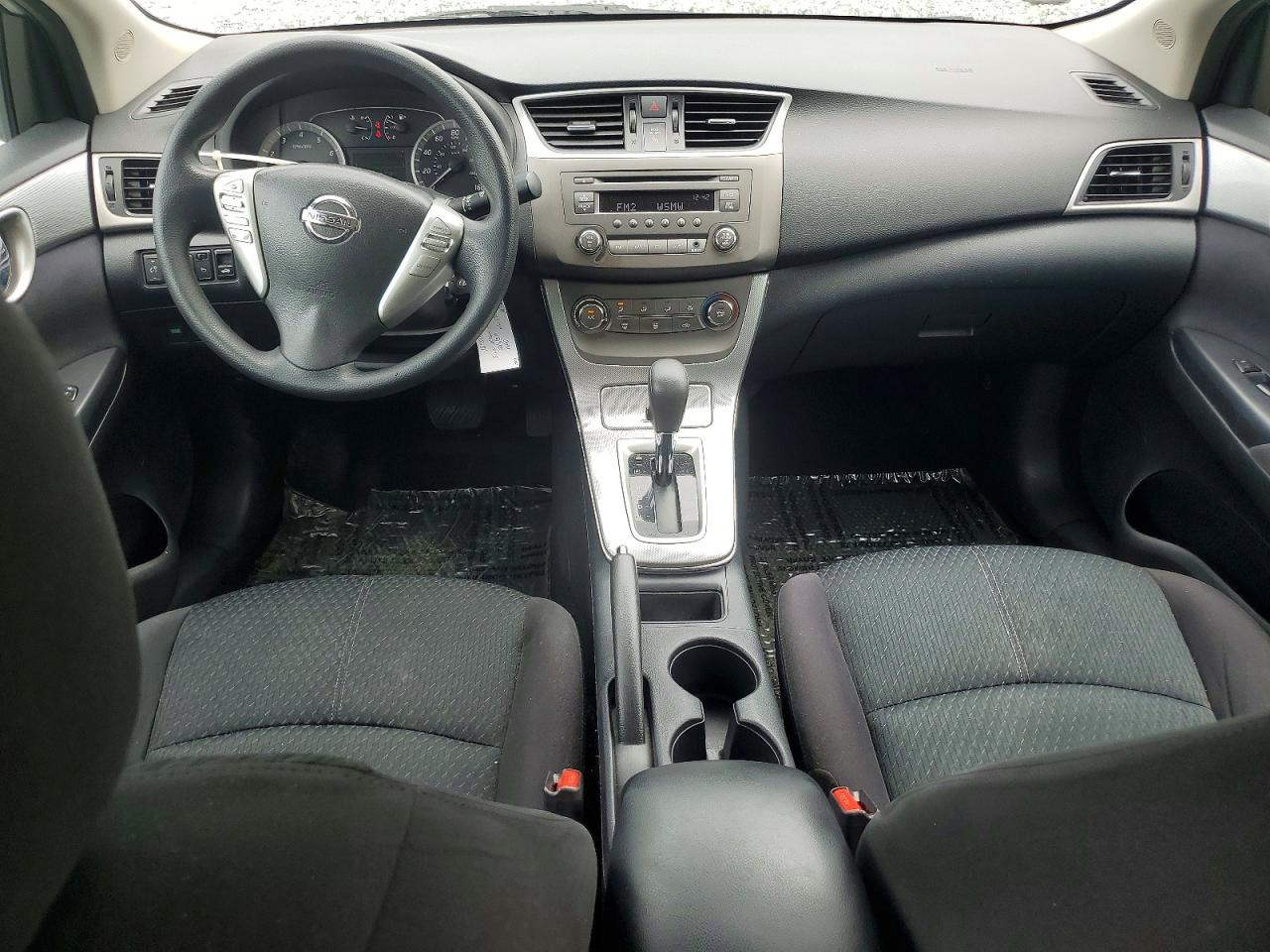 2014 Nissan Sentra Sr Silver vin: 3N1AB7AP4EY295901