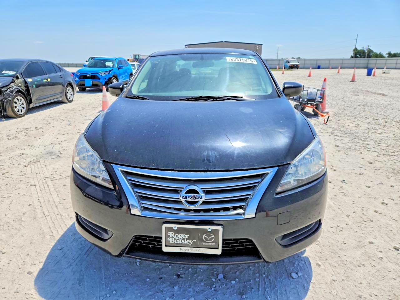 2014 Nissan Sentra Sv Black vin: 3N1AB7AP4EY300045