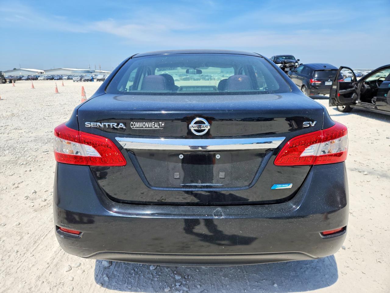 2014 Nissan Sentra Sv Black vin: 3N1AB7AP4EY300045