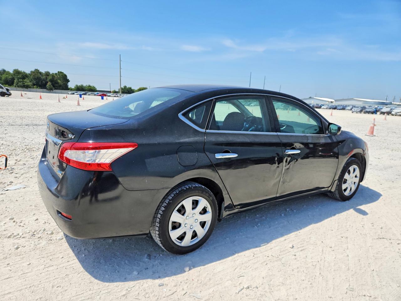2014 Nissan Sentra Sv Black vin: 3N1AB7AP4EY300045
