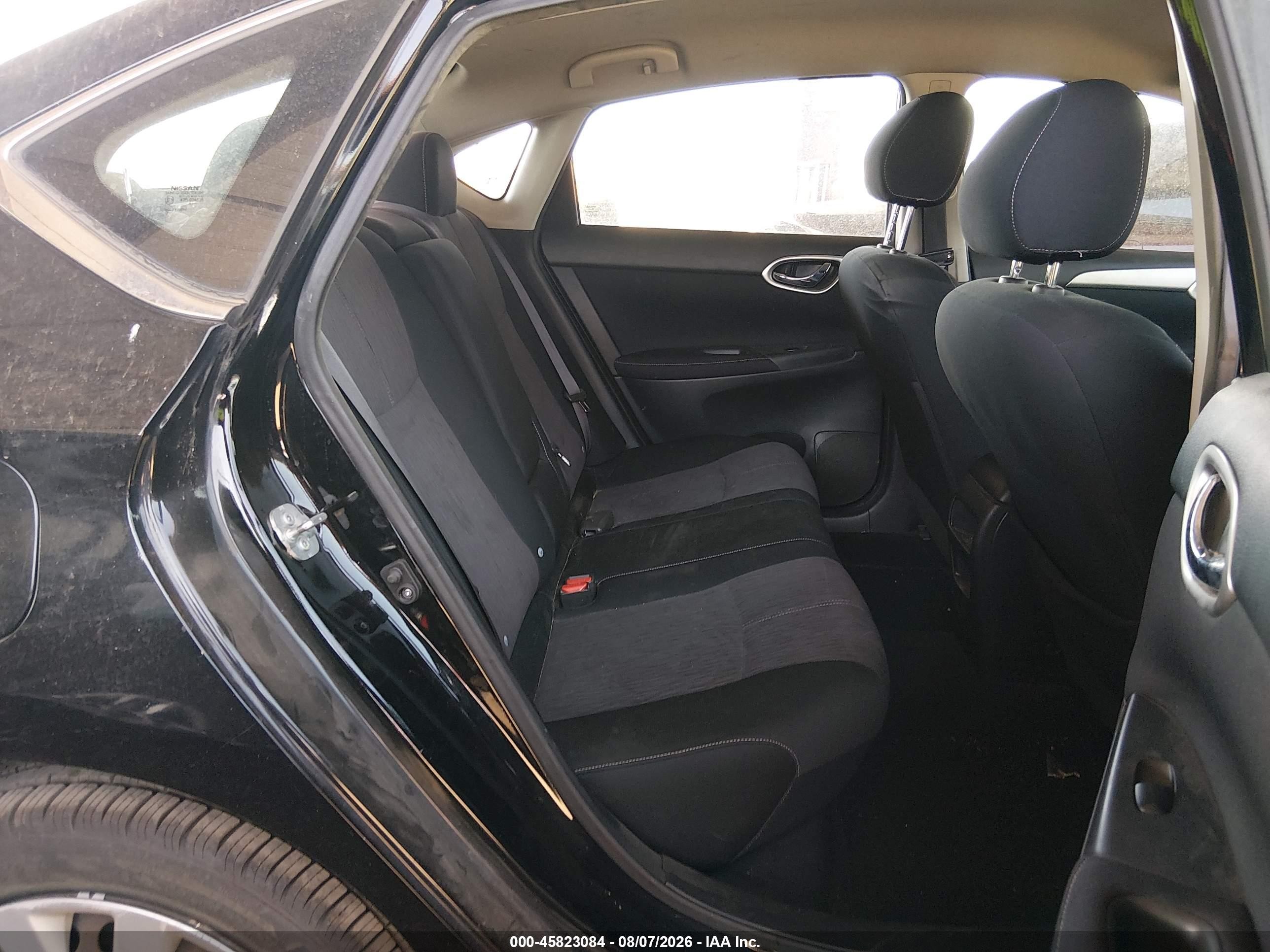 2014 Nissan Sentra Sv Black vin: 3N1AB7AP4EY303091