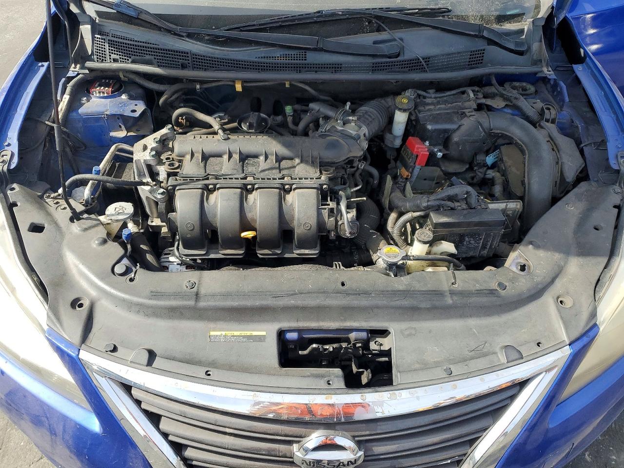 2014 Nissan Sentra Sr Blue vin: 3N1AB7AP4EY306184