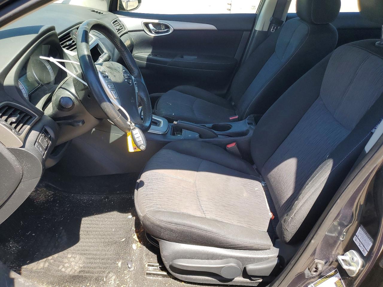 2014 Nissan Sentra Sv Blue vin: 3N1AB7AP4EY309022