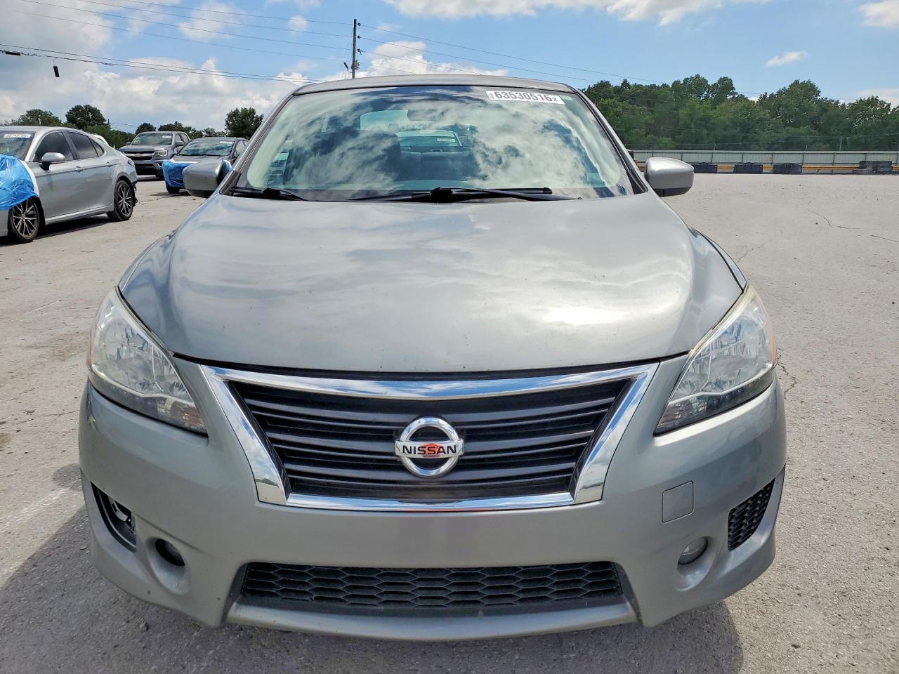 2014 Nissan Sentra Sr Silver vin: 3N1AB7AP4EY310087