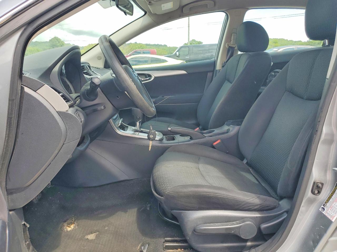 2014 Nissan Sentra Sr Silver vin: 3N1AB7AP4EY310087