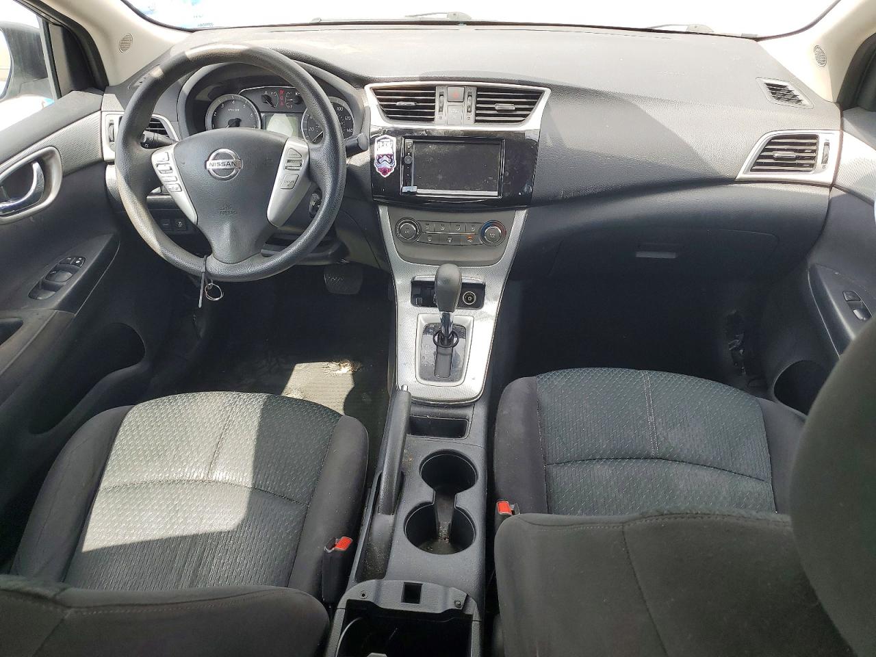 2014 Nissan Sentra Sr Silver vin: 3N1AB7AP4EY310087