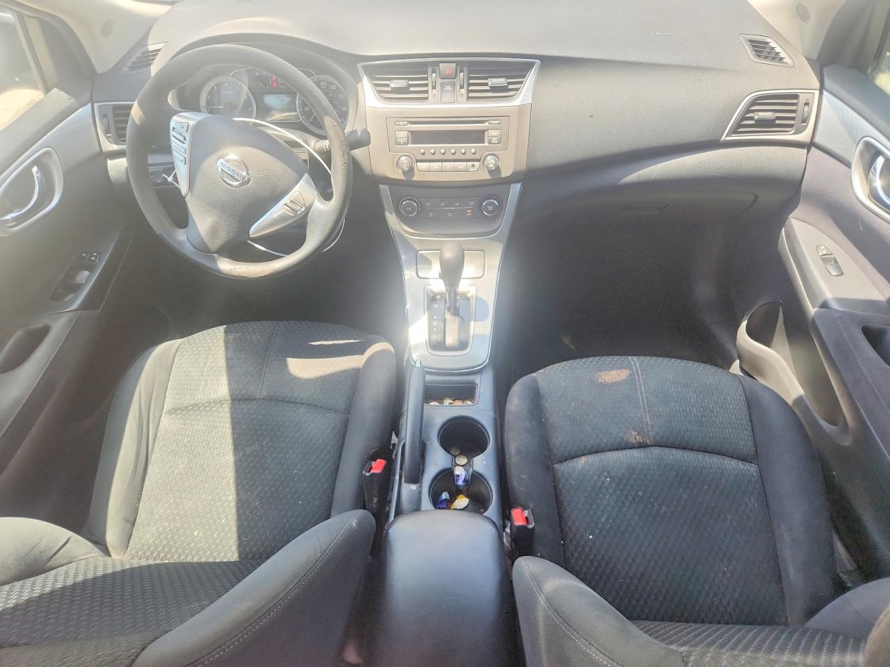 2014 Nissan Sentra Sr Silver vin: 3N1AB7AP4EY321171