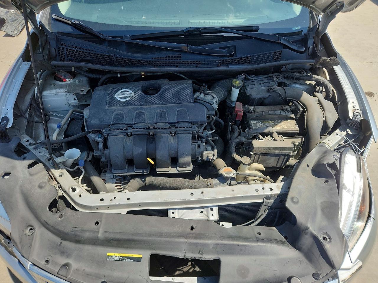 2014 Nissan Sentra Sr Silver vin: 3N1AB7AP4EY321171