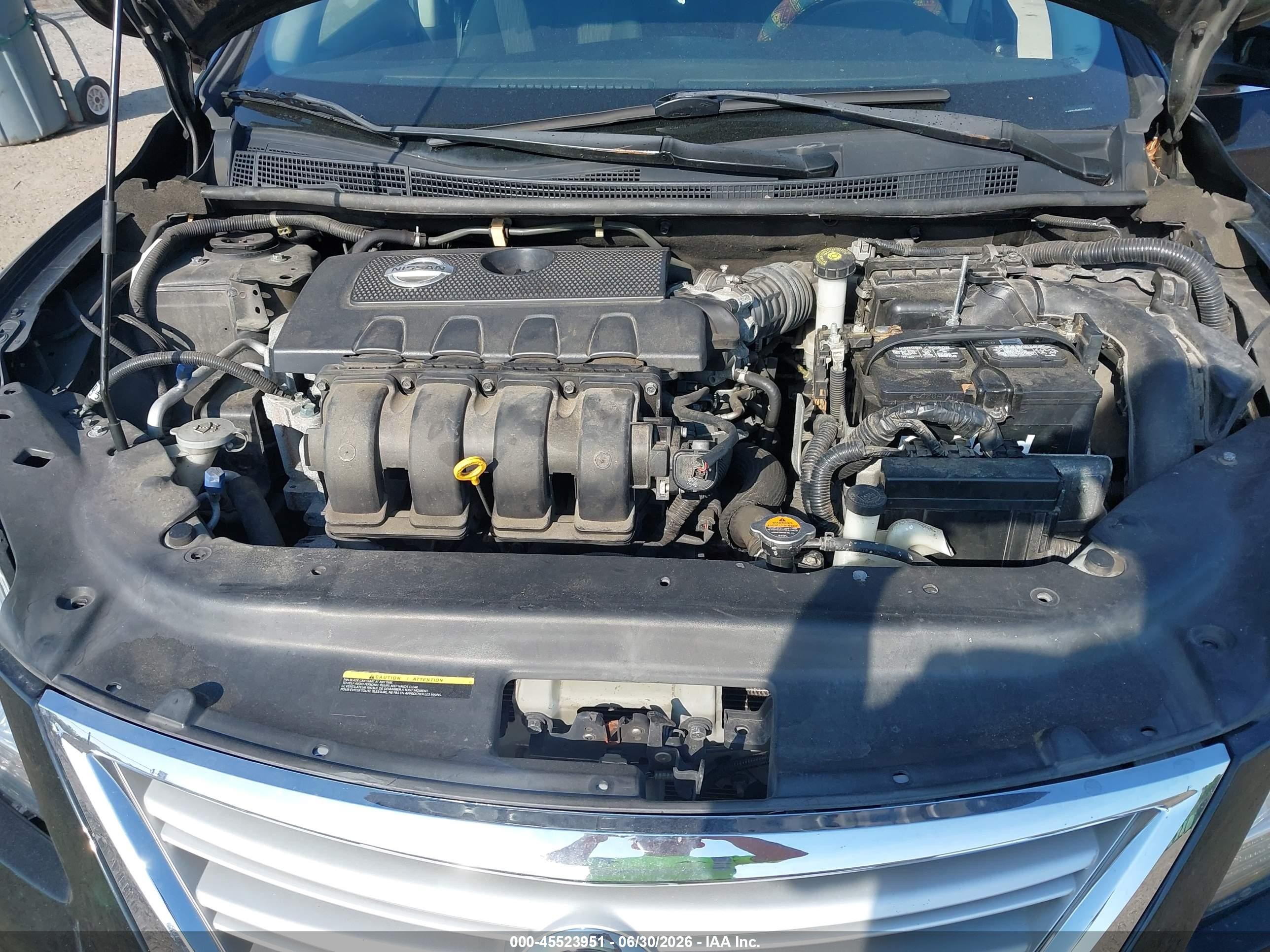 2014 Nissan Sentra Sv Черный vin: 3N1AB7AP4EY334051