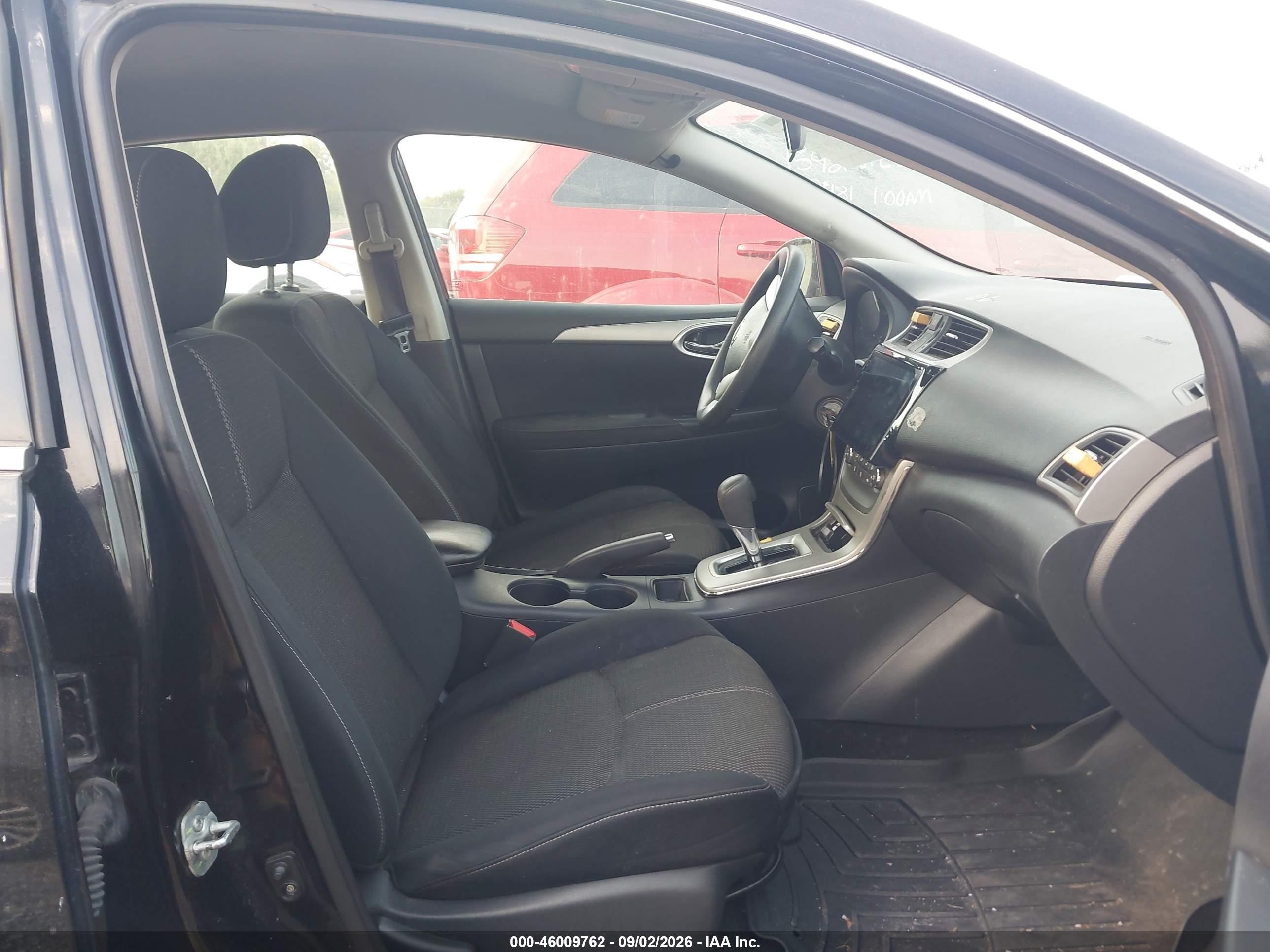 2014 Nissan Sentra S Black vin: 3N1AB7AP4EY341467