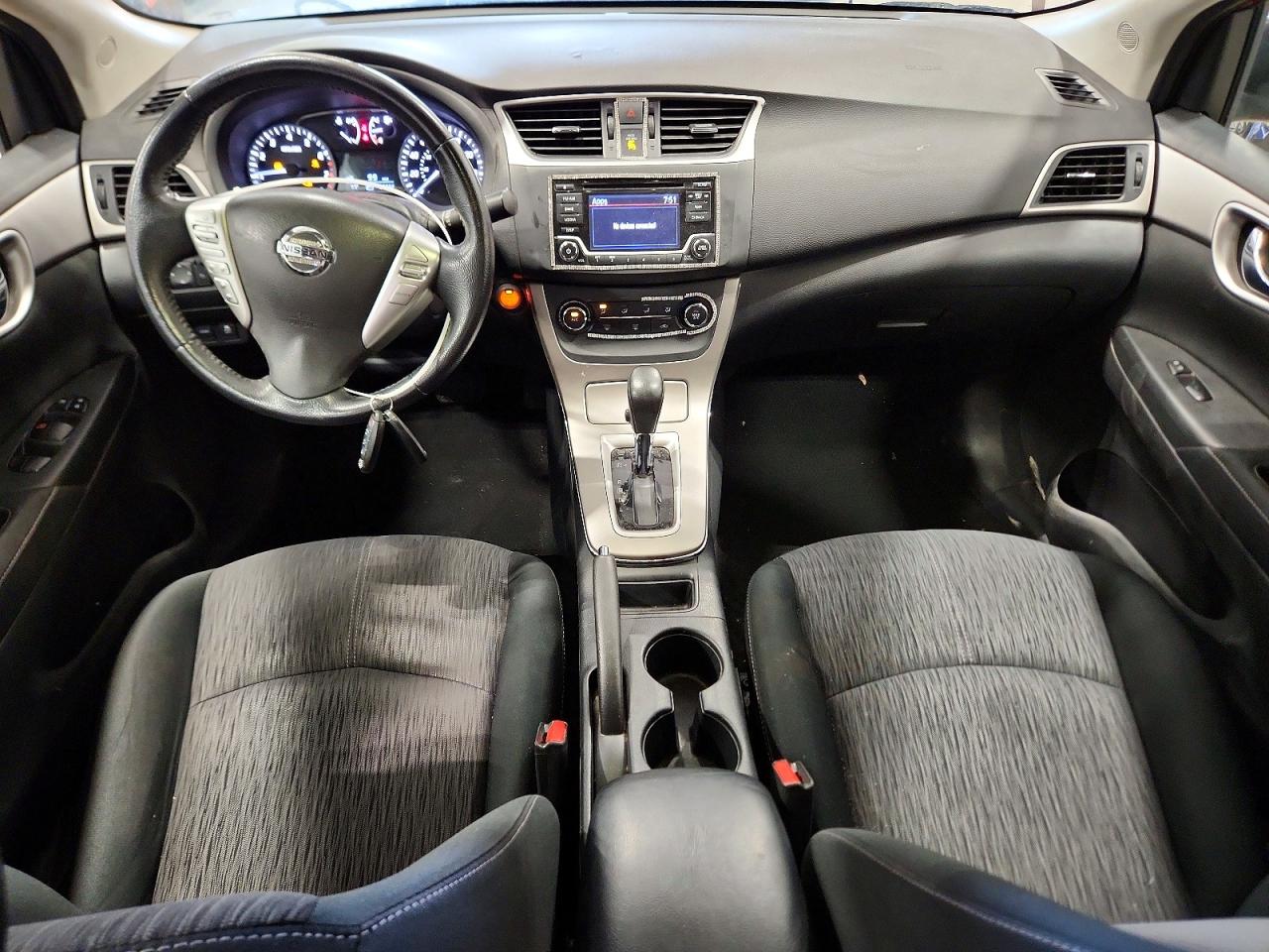 2015 Nissan Sentra Sv Red vin: 3N1AB7AP4FL643100