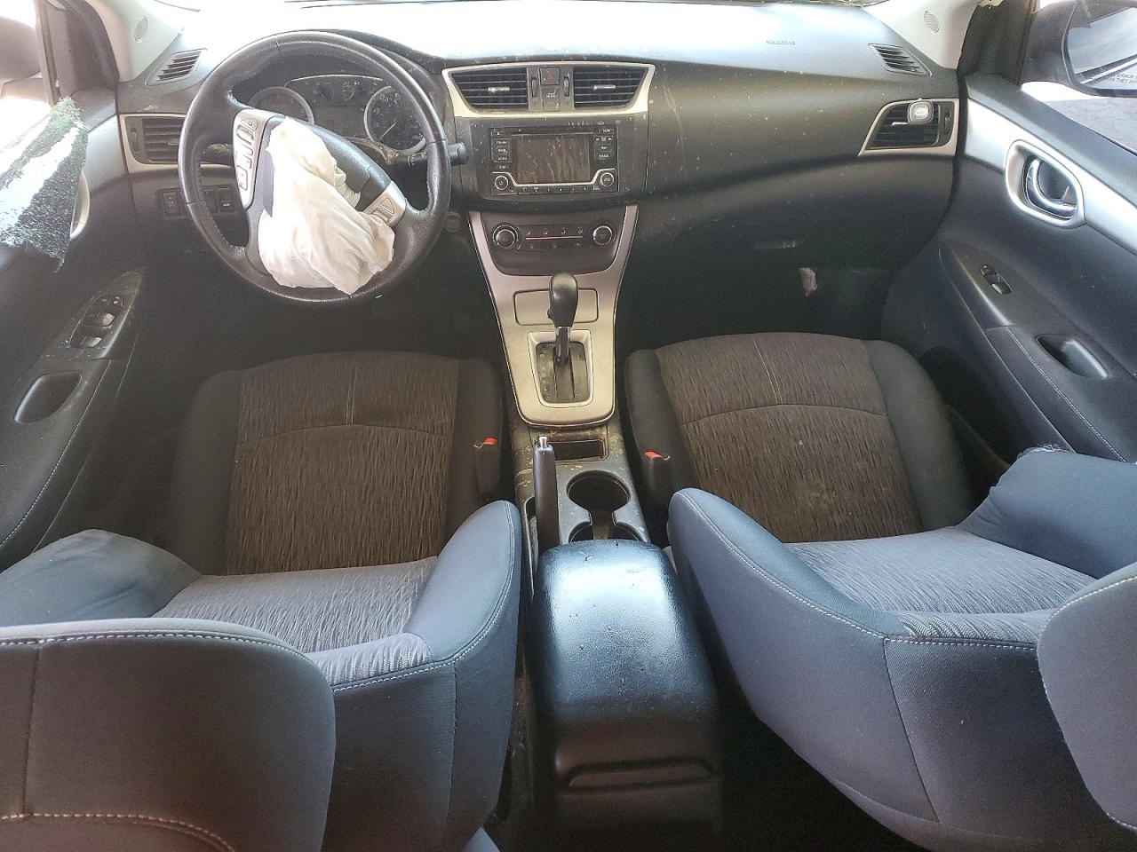 2015 Nissan Sentra Sv Silver vin: 3N1AB7AP4FL653450