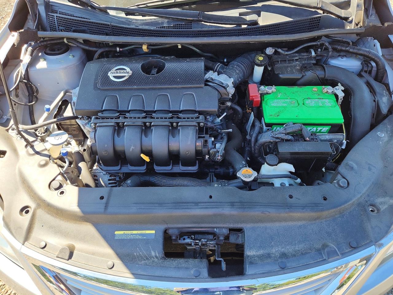 2015 Nissan Sentra Sv Silver vin: 3N1AB7AP4FL668269
