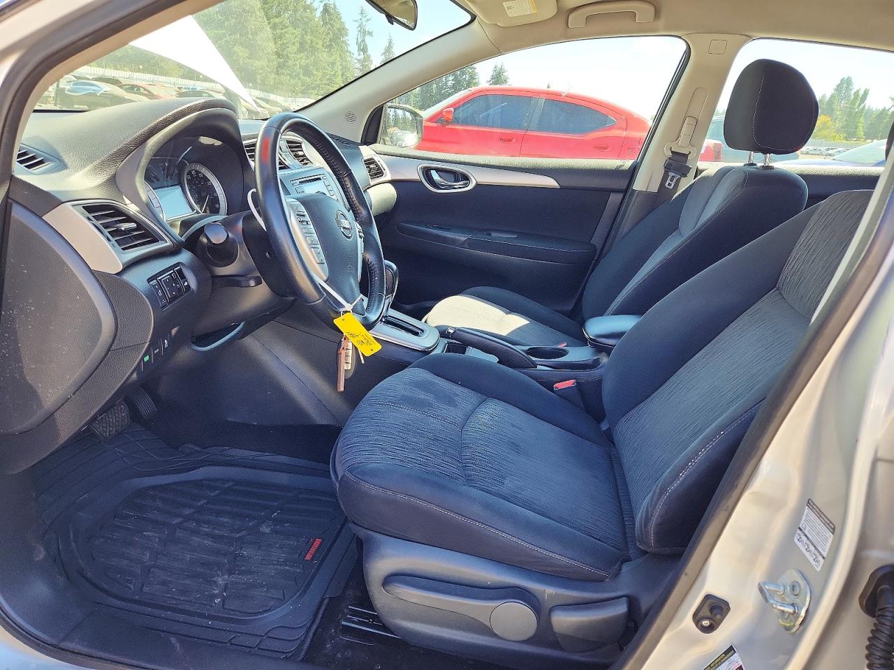 2015 Nissan Sentra Sv Silver vin: 3N1AB7AP4FL668269