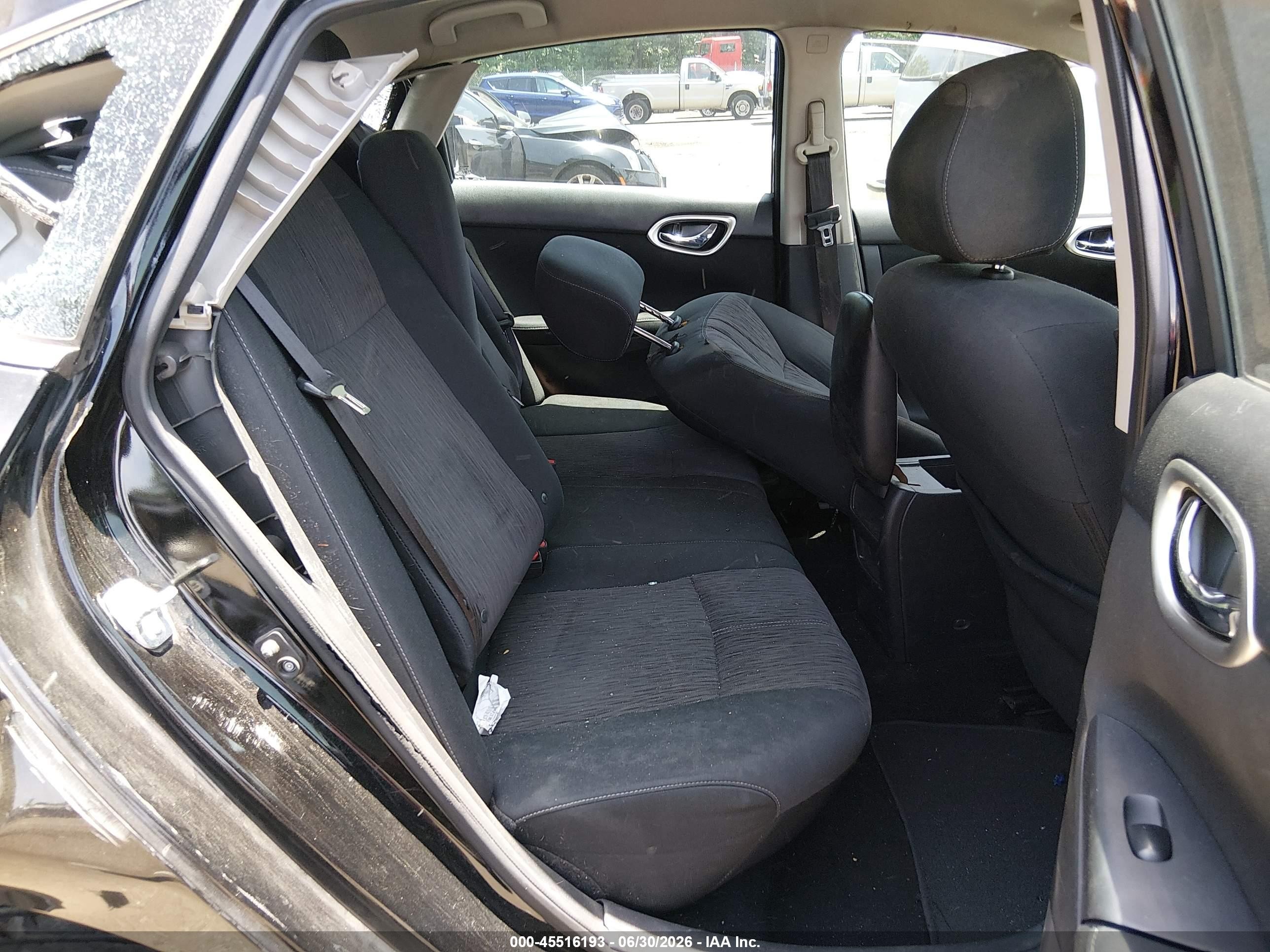 2015 Nissan Sentra   Black vin: 3N1AB7AP4FL669017