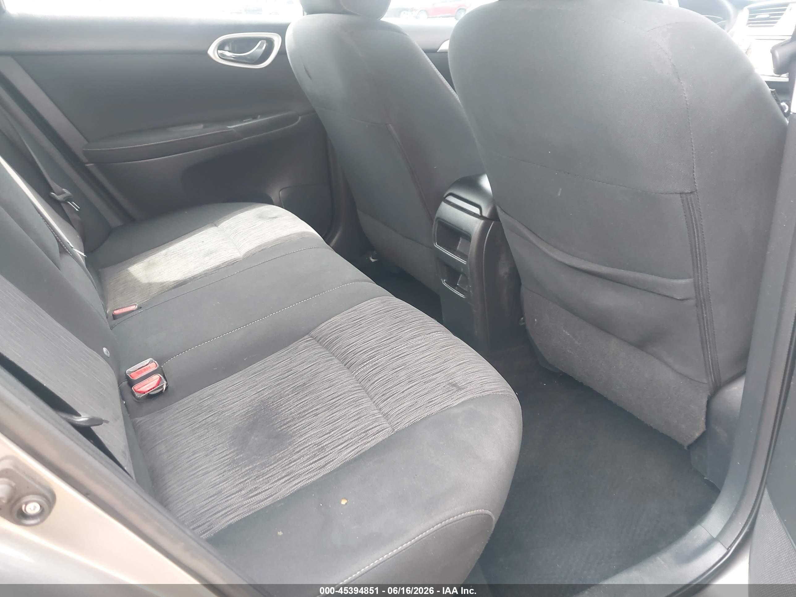 2015 Nissan Sentra Sv Gray vin: 3N1AB7AP4FL673021
