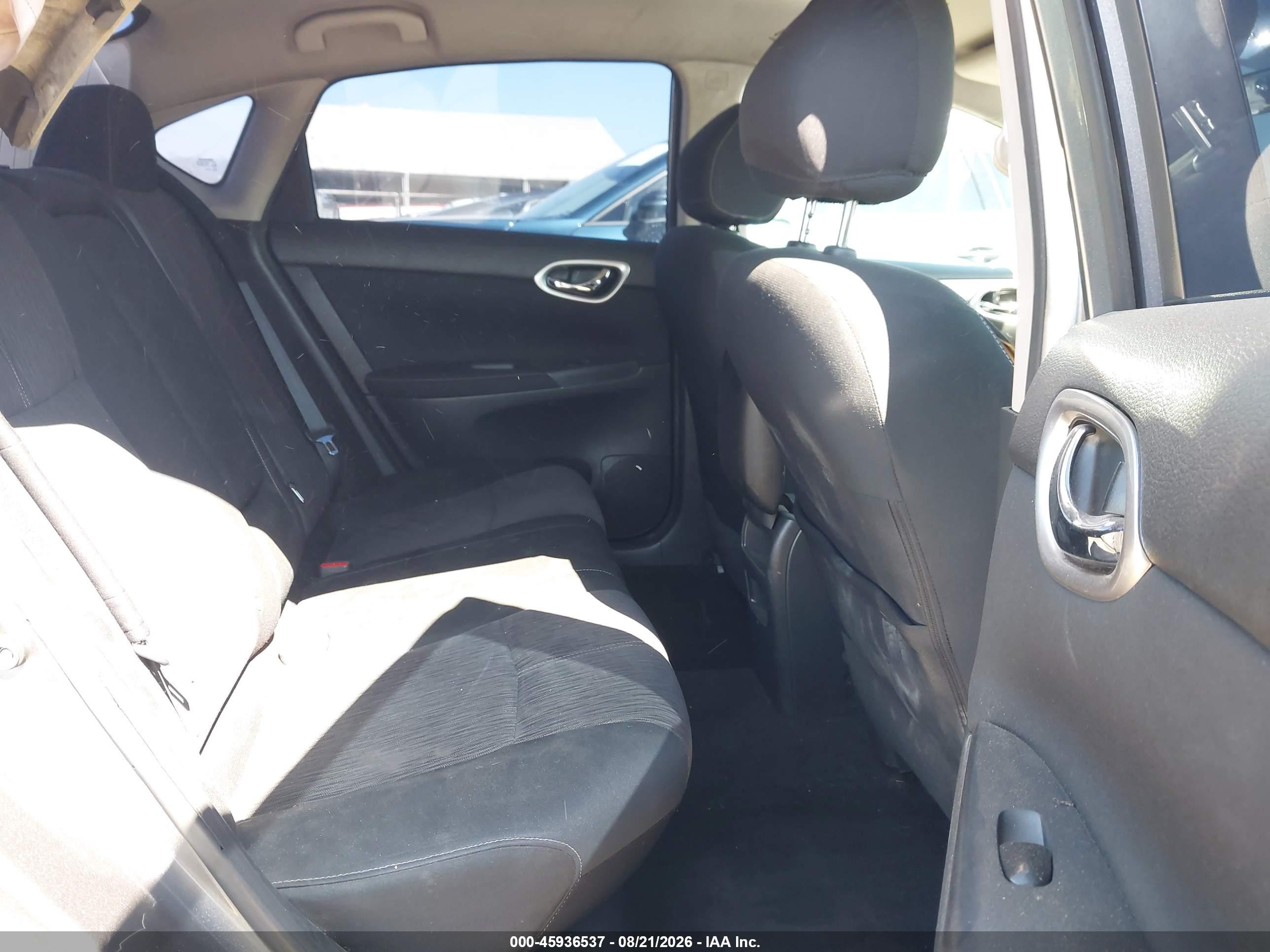 2015 Nissan Sentra Sv Gray vin: 3N1AB7AP4FL679076