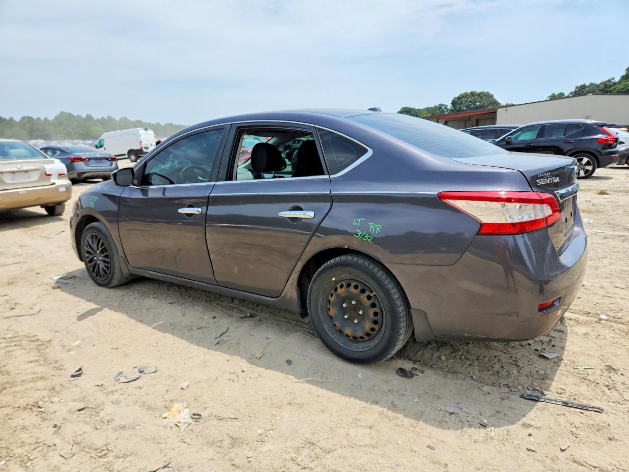 2015 Nissan Sentra Sv Gray vin: 3N1AB7AP4FL679112