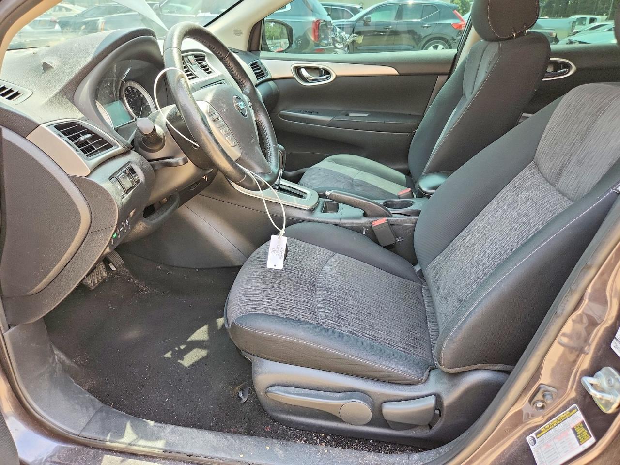 2015 Nissan Sentra Sv Gray vin: 3N1AB7AP4FL679112