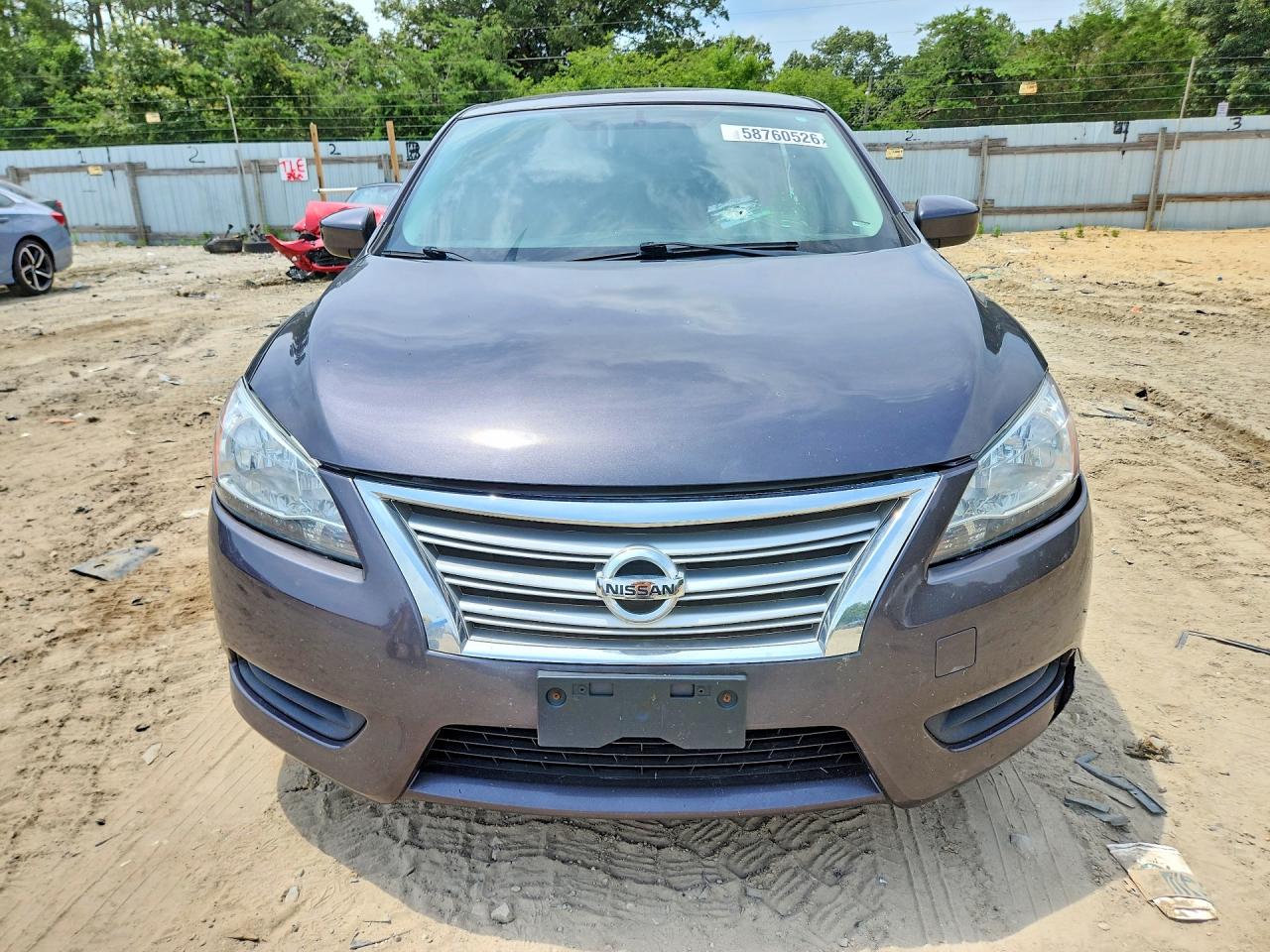 2015 Nissan Sentra Sv Gray vin: 3N1AB7AP4FL679112