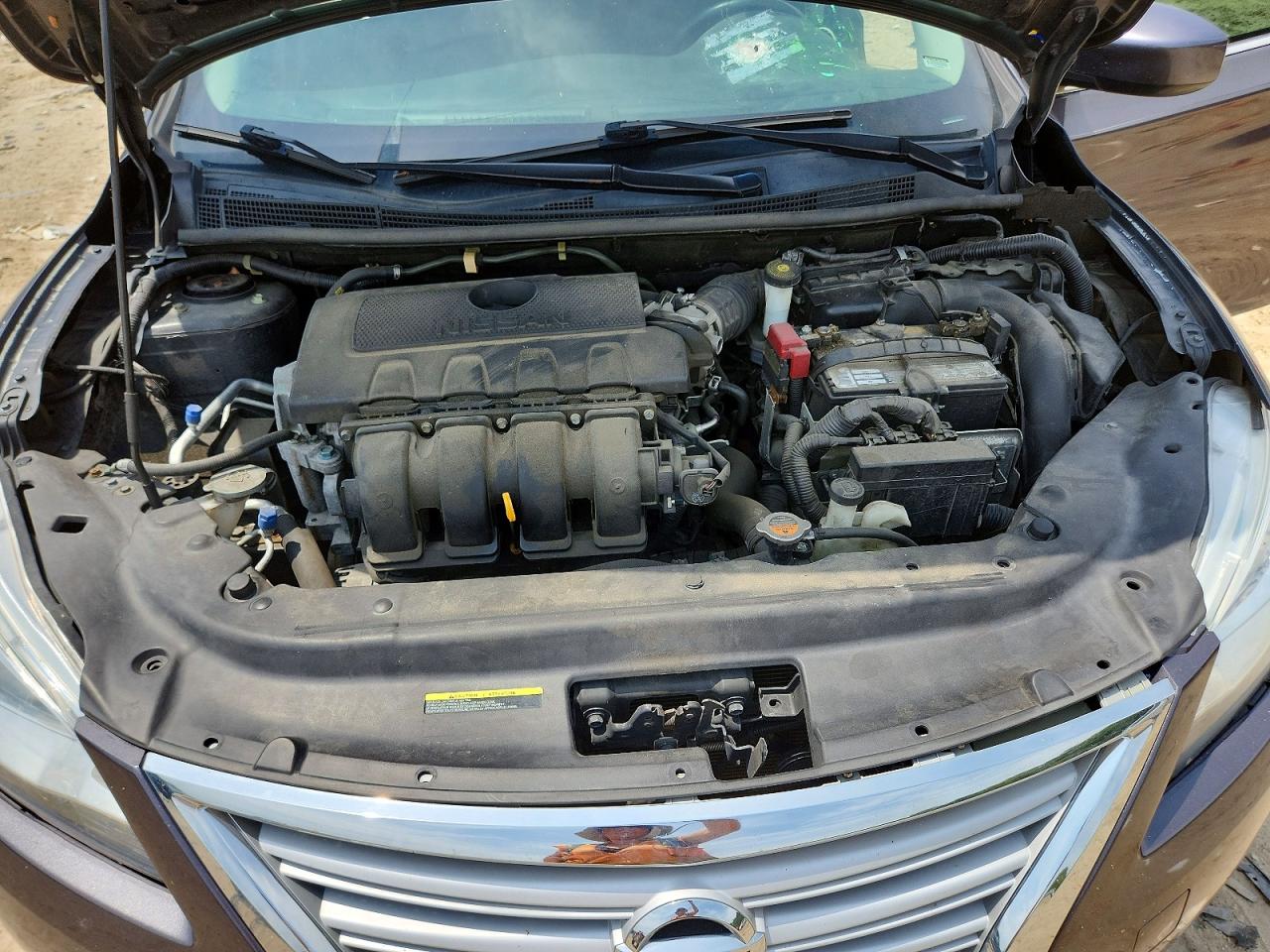 2015 Nissan Sentra Sv Gray vin: 3N1AB7AP4FL679112