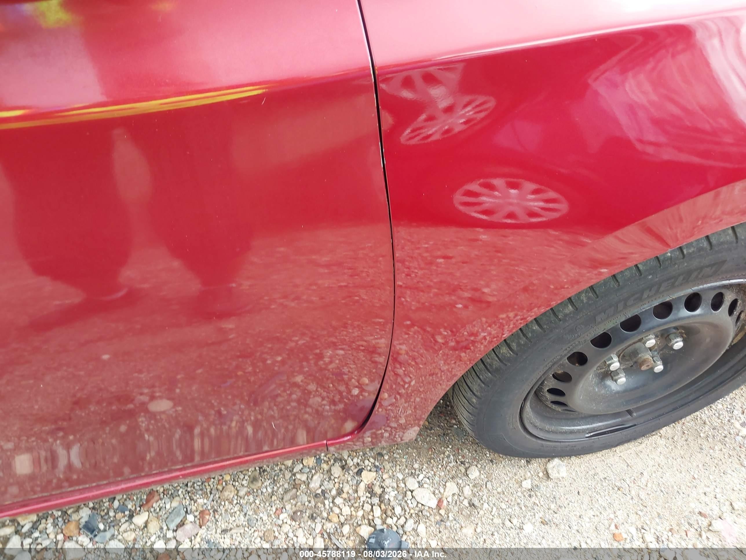 2015 Nissan Sentra Sv Burgundy vin: 3N1AB7AP4FL679854