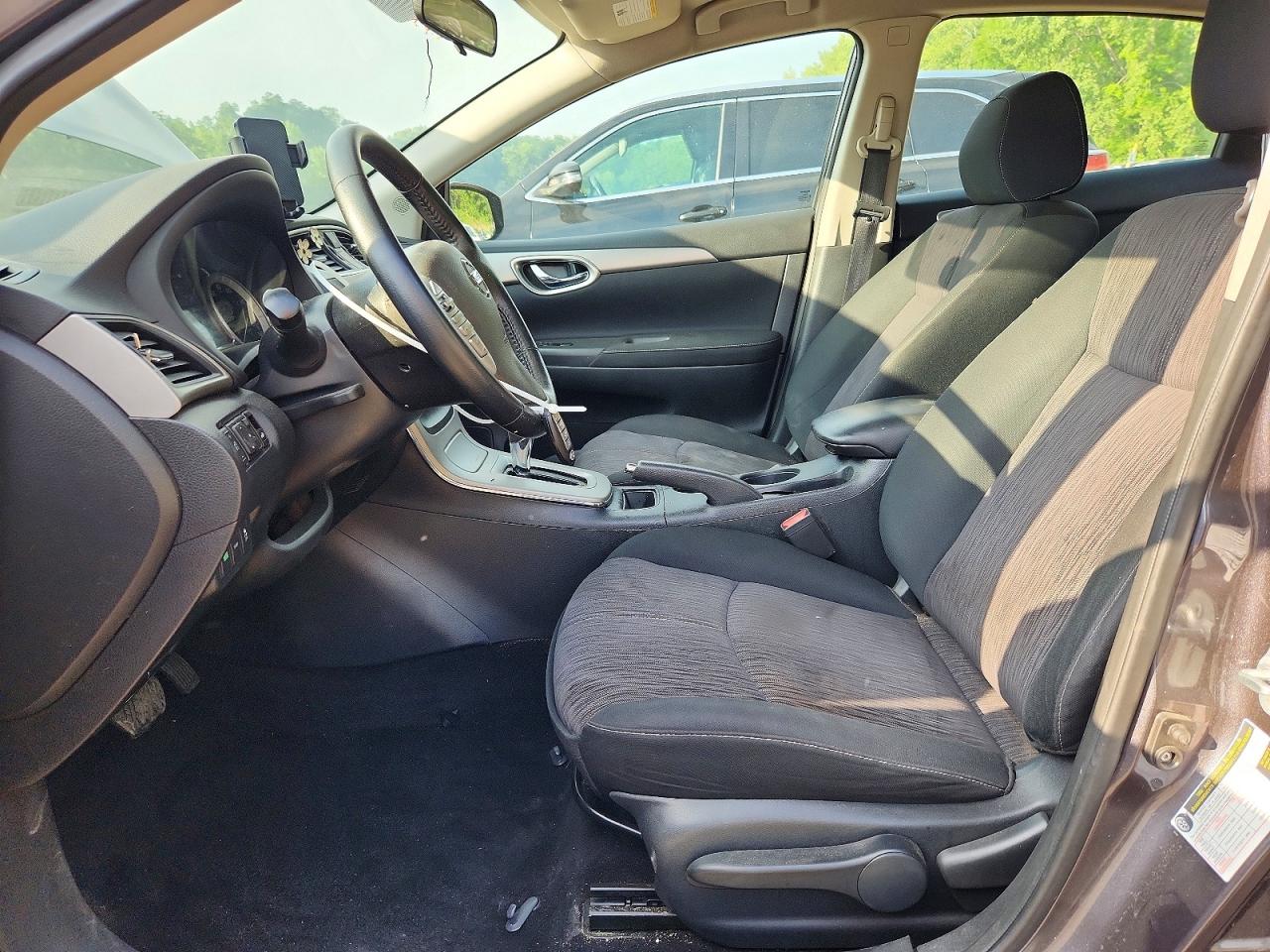 2015 Nissan Sentra Sv Gray vin: 3N1AB7AP4FL683869