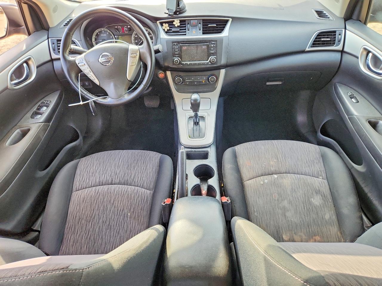2015 Nissan Sentra Sv Gray vin: 3N1AB7AP4FL683869