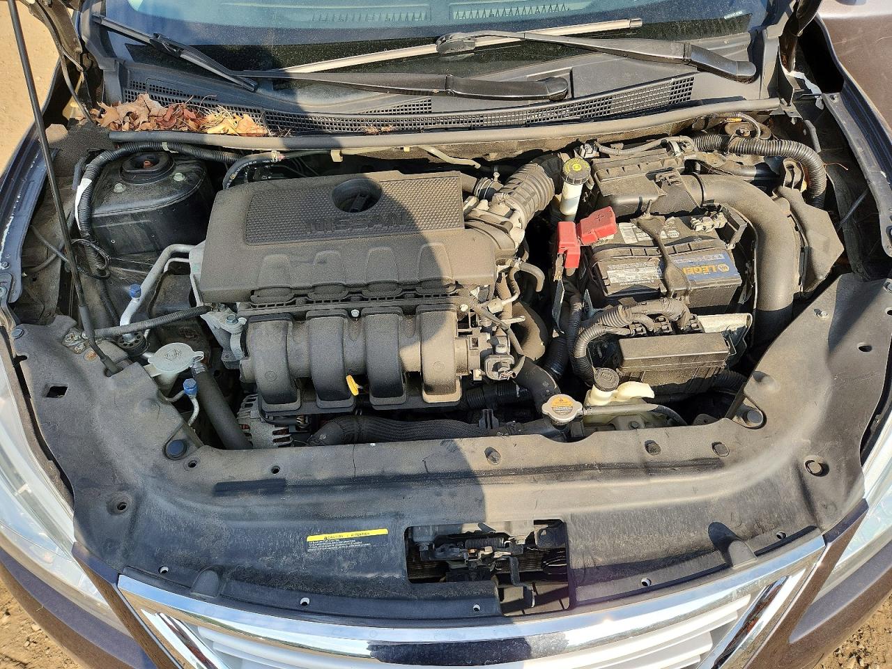 2015 Nissan Sentra Sv Gray vin: 3N1AB7AP4FL683869