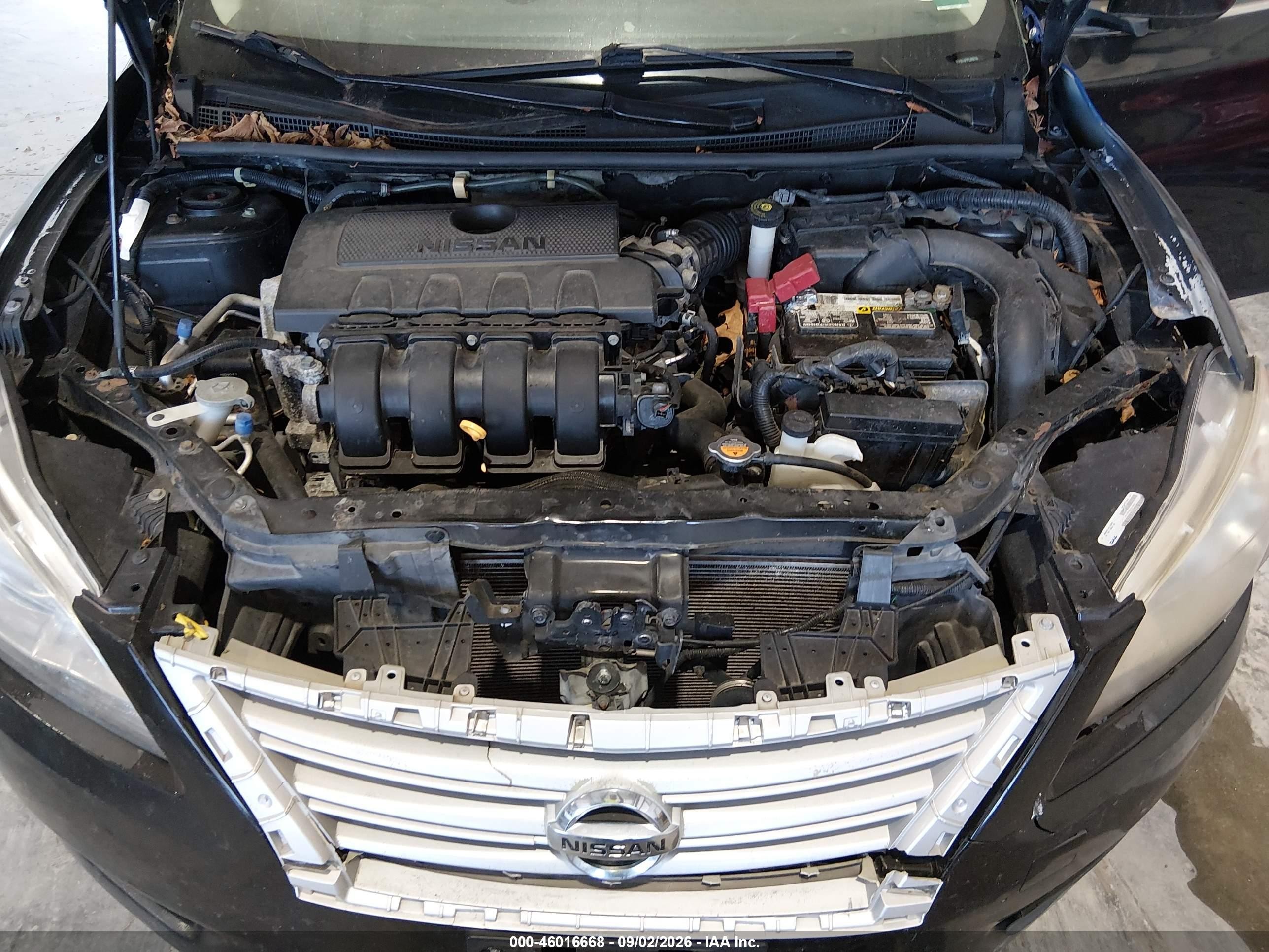 2015 Nissan Sentra Sv Black vin: 3N1AB7AP4FL689784