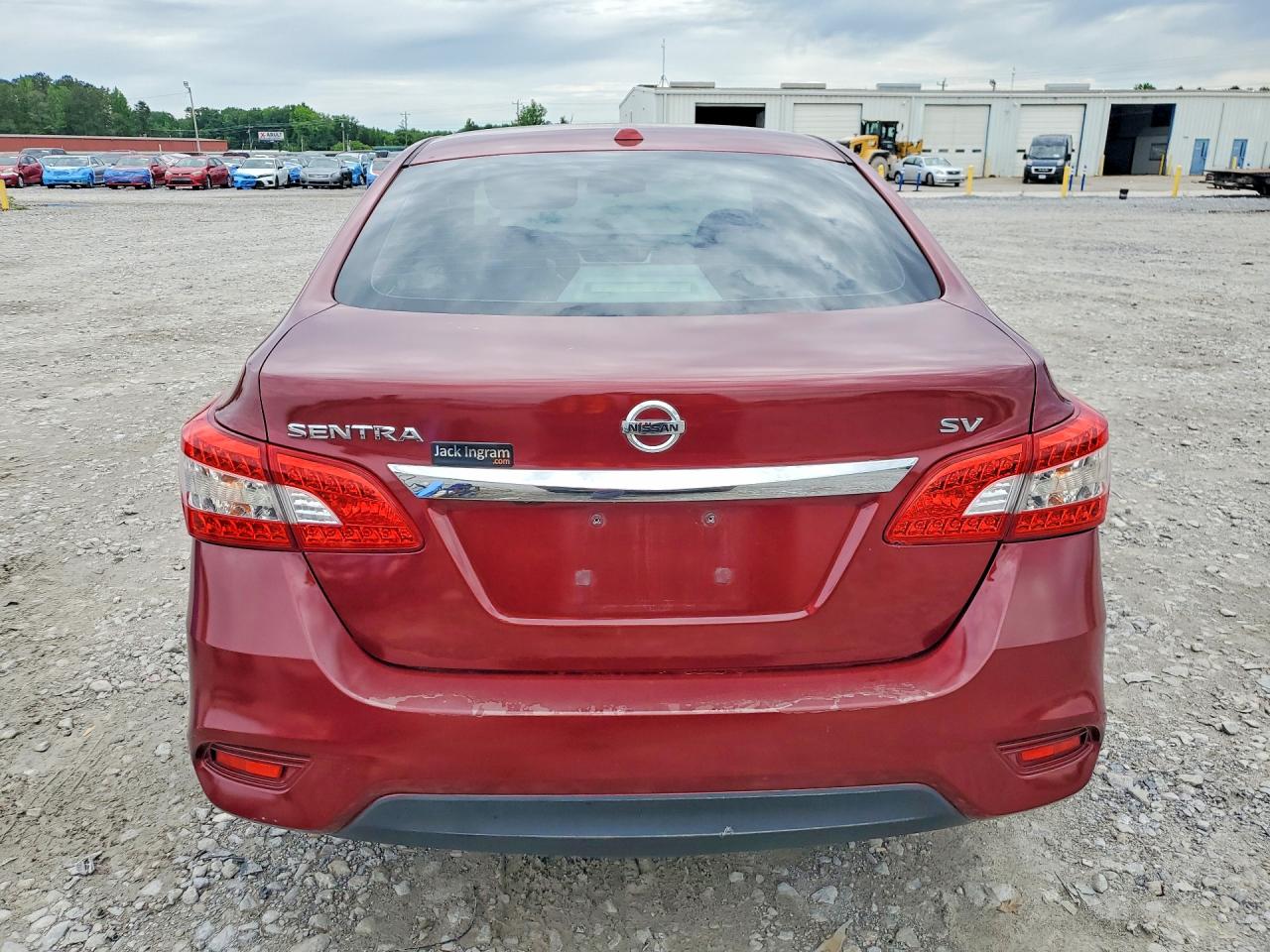 2015 Nissan Sentra Red vin: 3N1AB7AP4FL692751