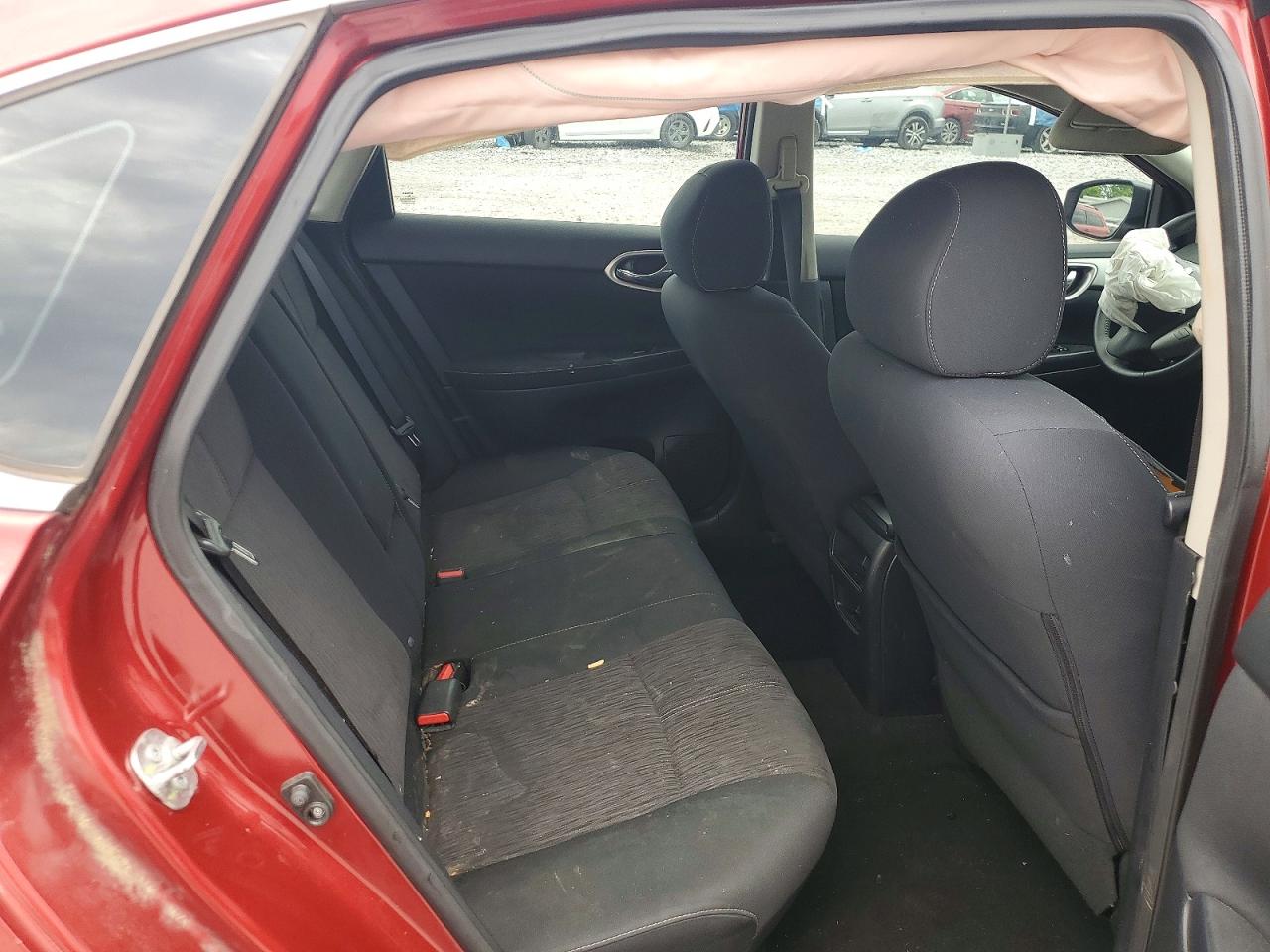 2015 Nissan Sentra Red vin: 3N1AB7AP4FL692751