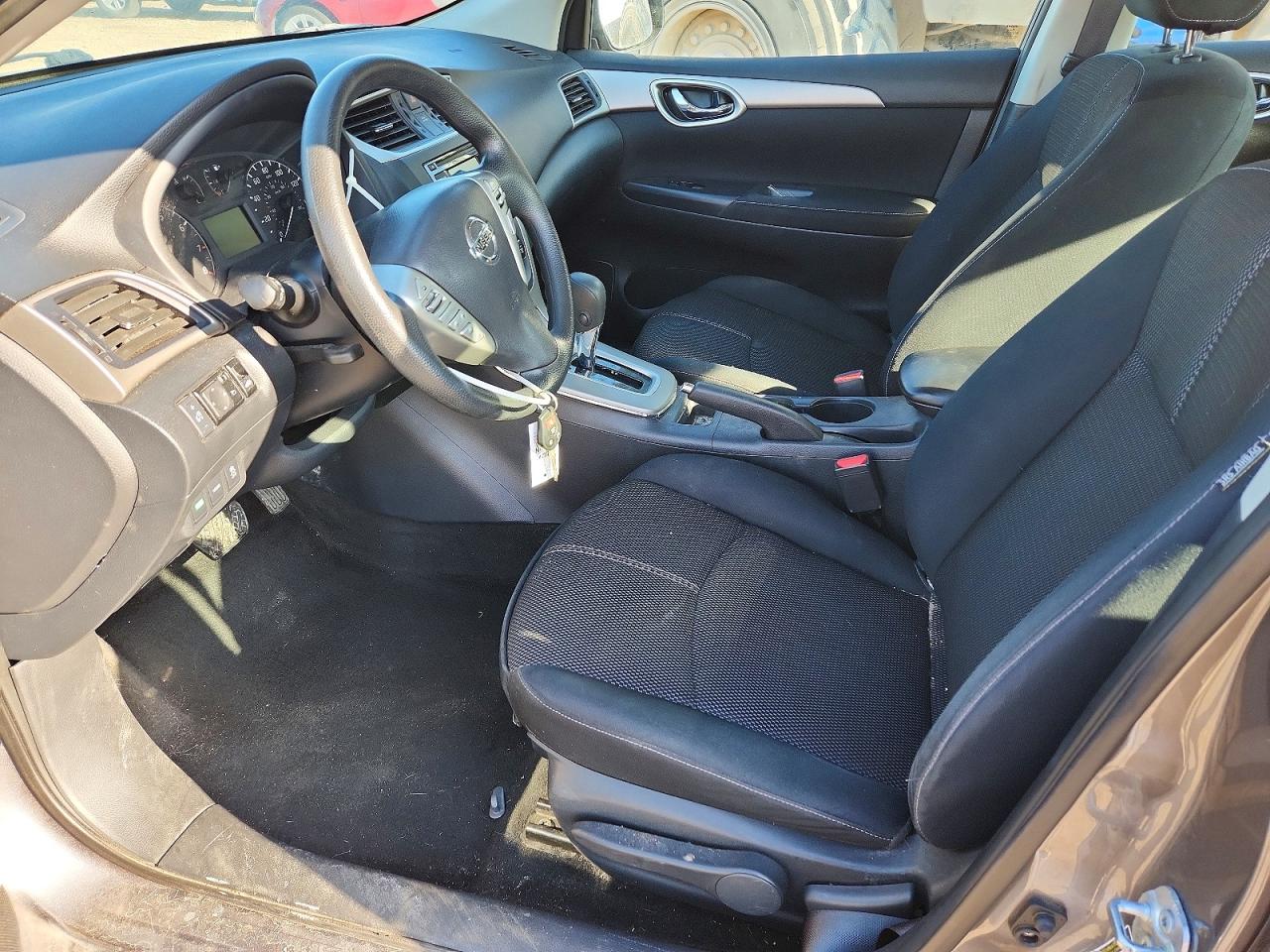 2015 Nissan Sentra S Gray vin: 3N1AB7AP4FY225333