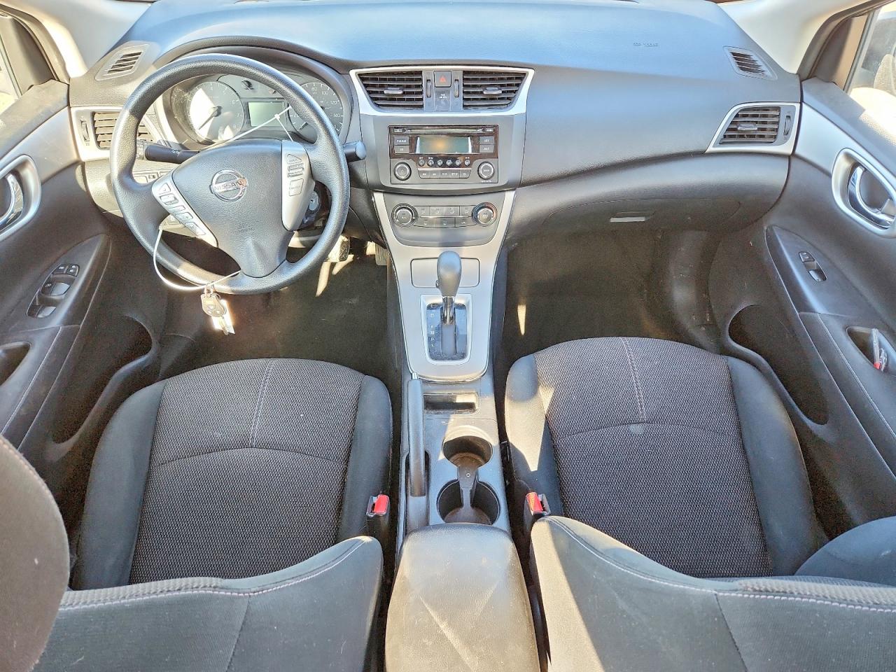 2015 Nissan Sentra S Gray vin: 3N1AB7AP4FY225333
